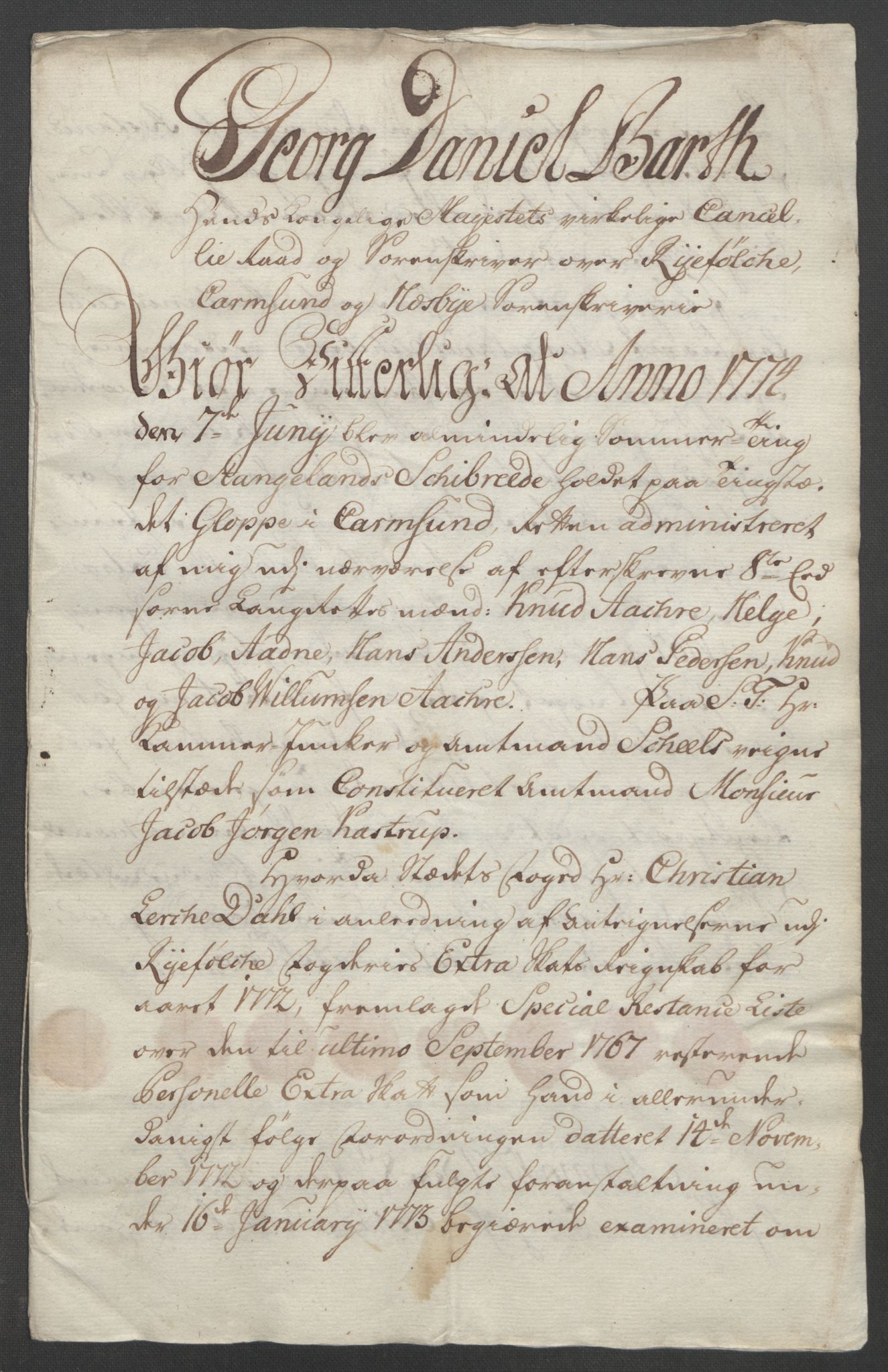 Rentekammeret inntil 1814, Reviderte regnskaper, Fogderegnskap, RA/EA-4092/R47/L2972: Ekstraskatten Ryfylke, 1762-1780, p. 409