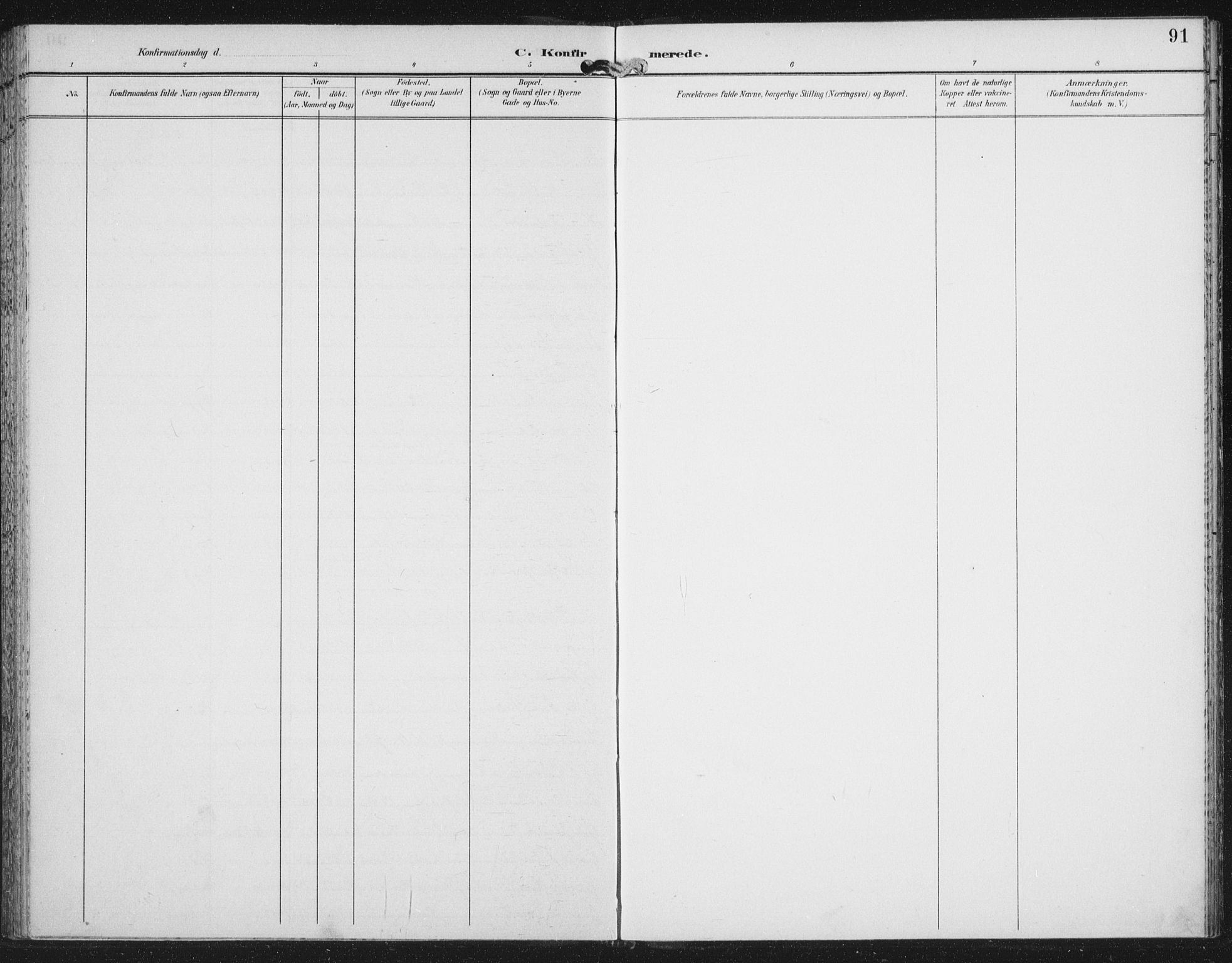 Ministerialprotokoller, klokkerbøker og fødselsregistre - Nord-Trøndelag, SAT/A-1458/702/L0024: Parish register (official) no. 702A02, 1898-1914, p. 91
