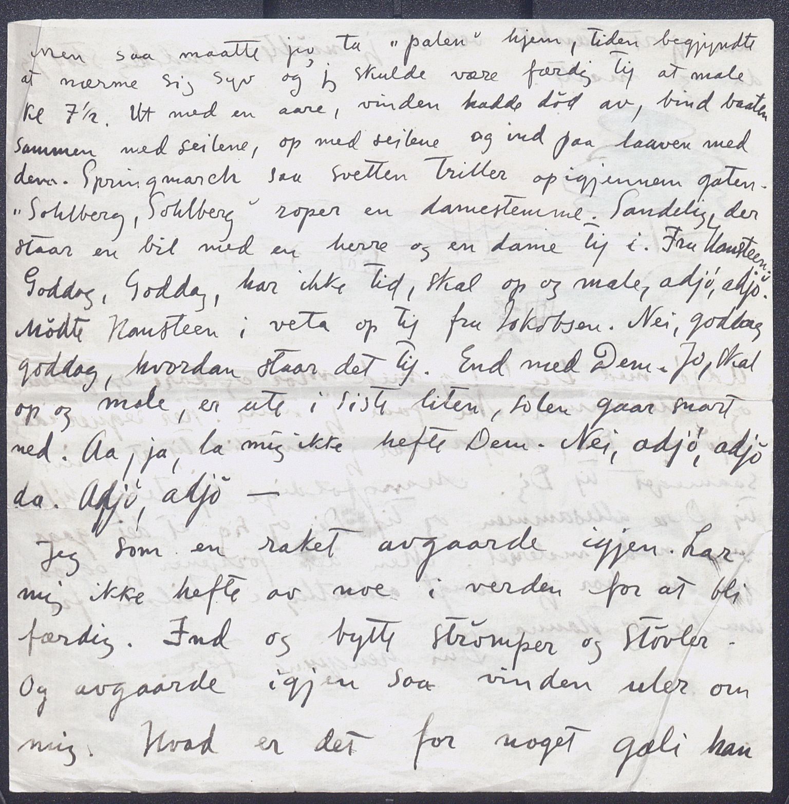 Harald Sohlberg, NMFK/NMFK-1057/D/L0001: Illustrerte brev fra Harald Sohlberg (1869-1935) til sønnen Dag Sohlberg, 1920-1928, p. 29