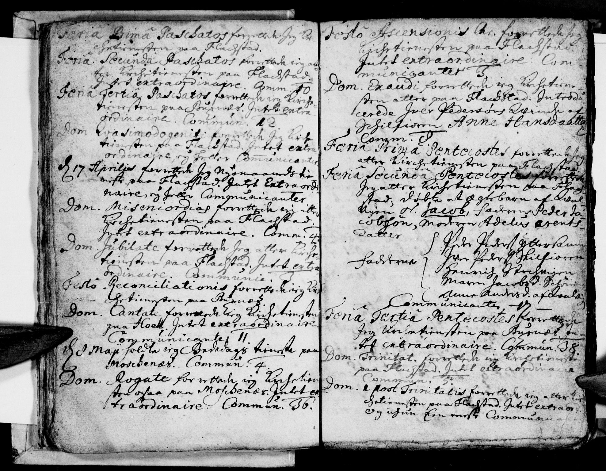Ministerialprotokoller, klokkerbøker og fødselsregistre - Nordland, AV/SAT-A-1459/881/L1162: Curate's parish register no. 881B01, 1704-1748