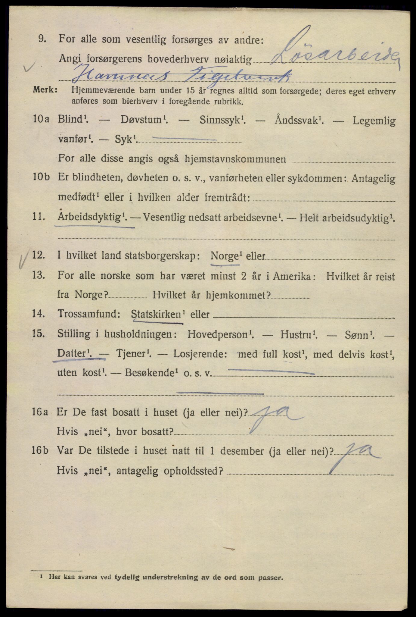 SAO, 1920 census for Kristiania, 1920, p. 486156