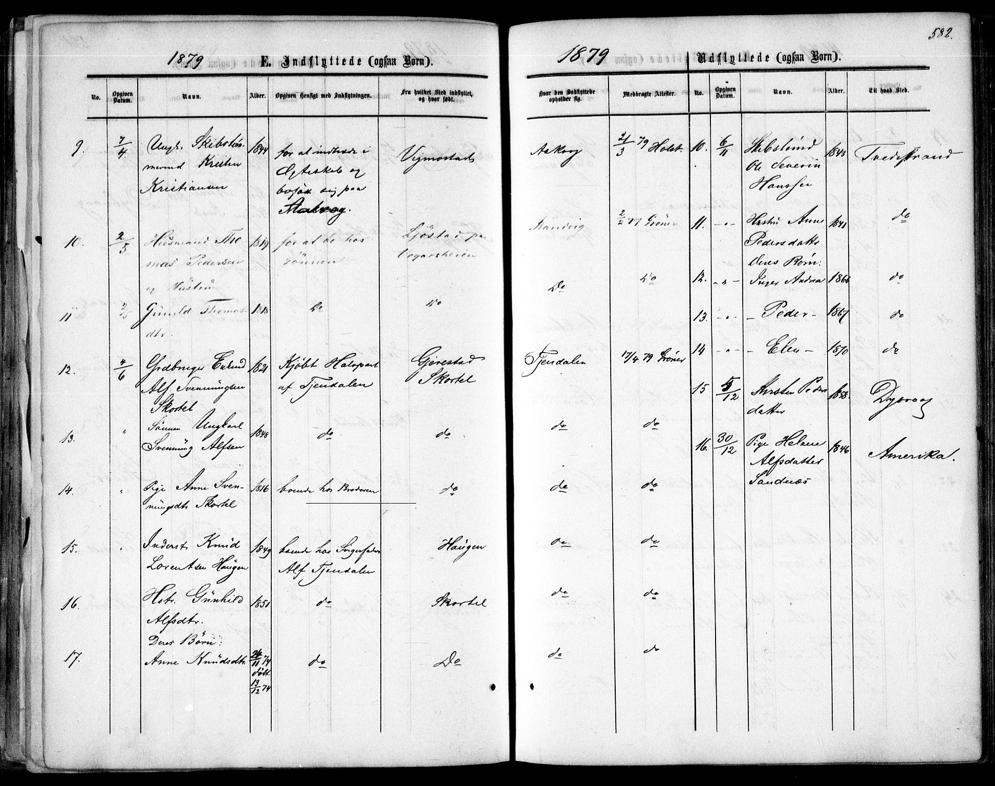 Søndeled sokneprestkontor, AV/SAK-1111-0038/F/Fa/L0003: Parish register (official) no. A 3, 1861-1879, p. 582