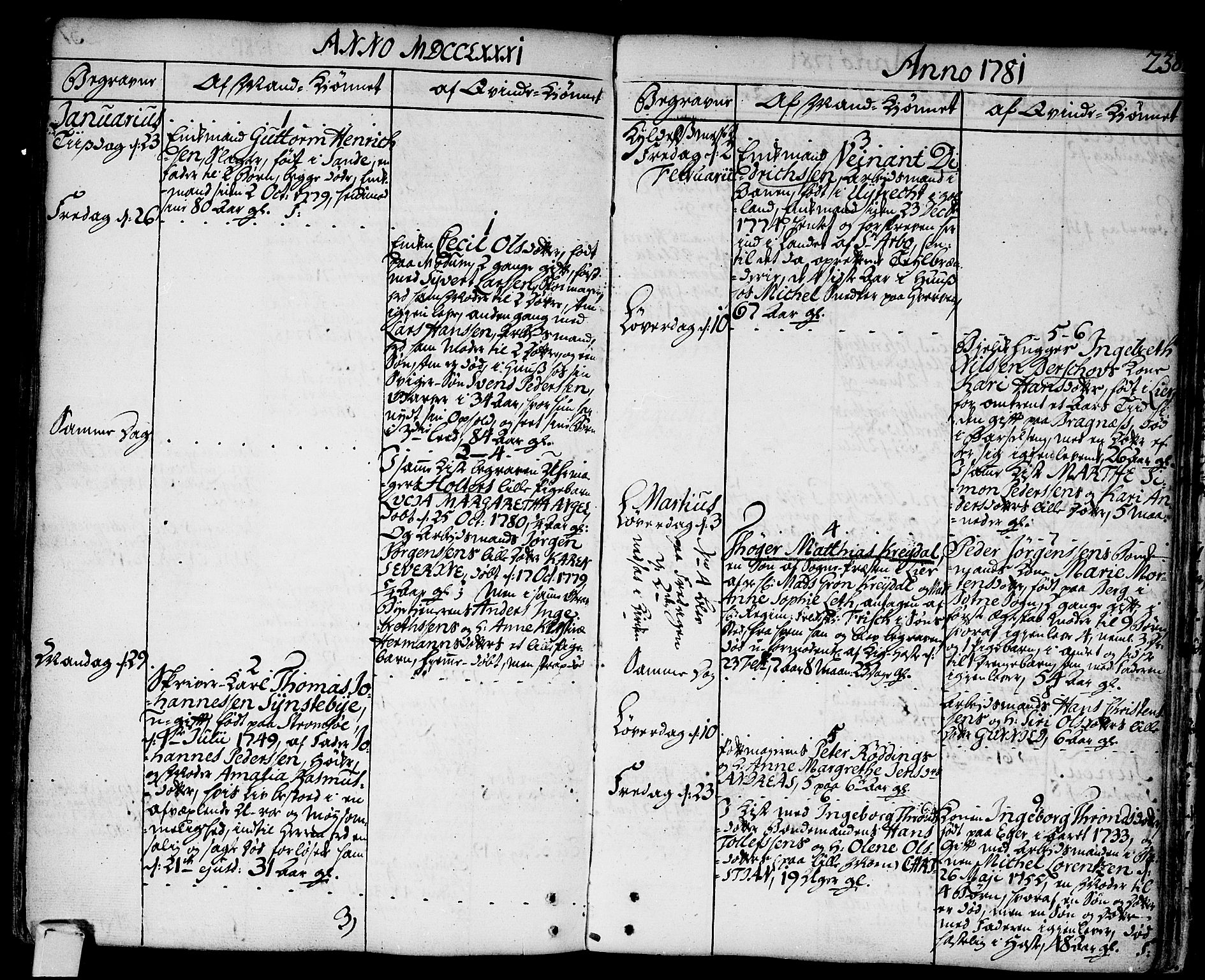 Strømsø kirkebøker, SAKO/A-246/F/Fa/L0009: Parish register (official) no. I 9, 1752-1791, p. 238