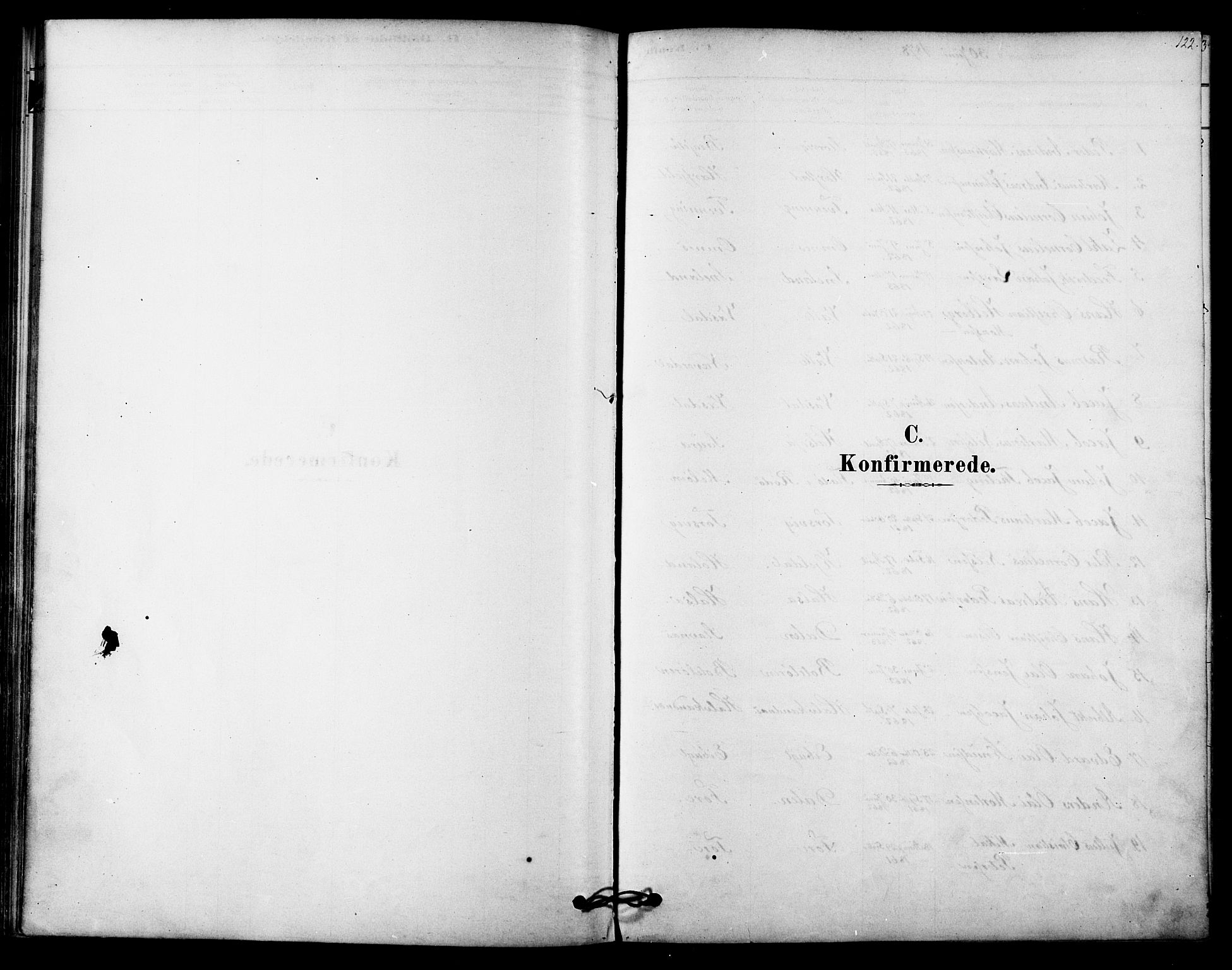 Ministerialprotokoller, klokkerbøker og fødselsregistre - Nordland, SAT/A-1459/843/L0626: Parish register (official) no. 843A01, 1878-1907, p. 122