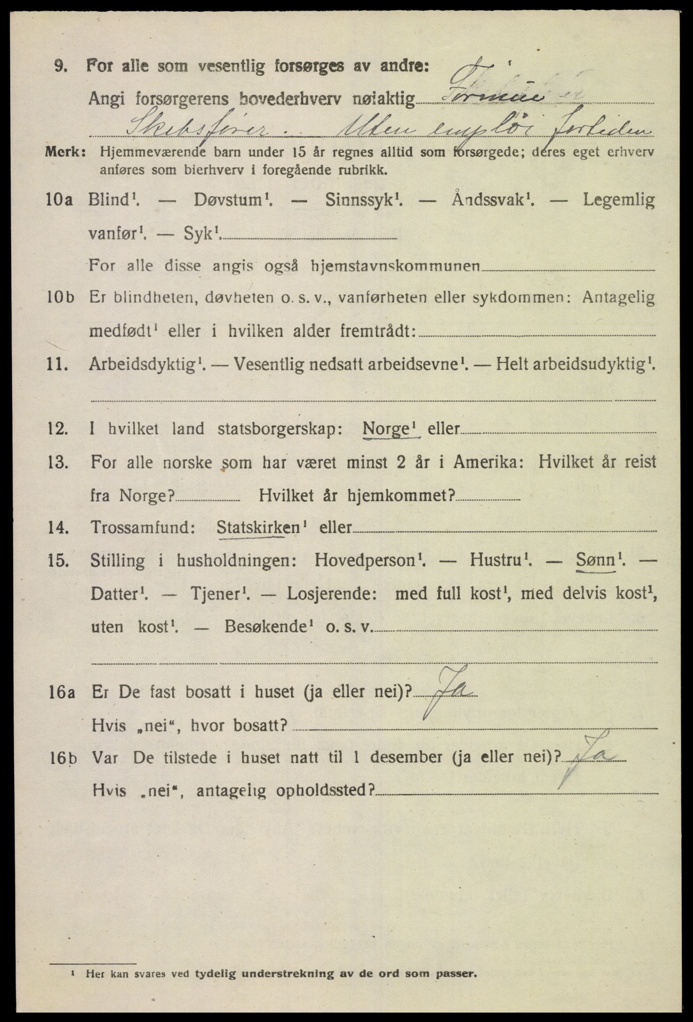 SAK, 1920 census for Halse og Harkmark, 1920, p. 2911