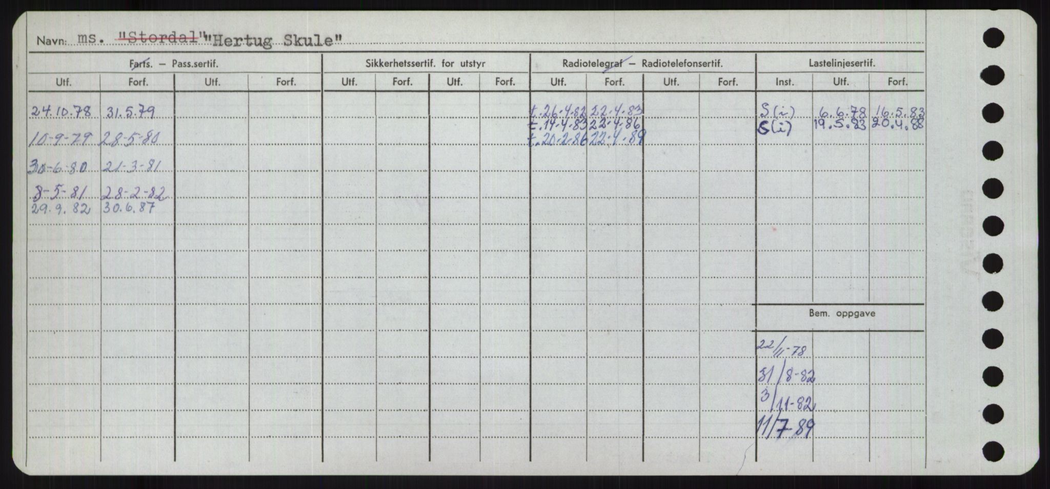 Sjøfartsdirektoratet med forløpere, Skipsmålingen, AV/RA-S-1627/H/Ha/L0002/0002: Fartøy, Eik-Hill / Fartøy, G-Hill, p. 874