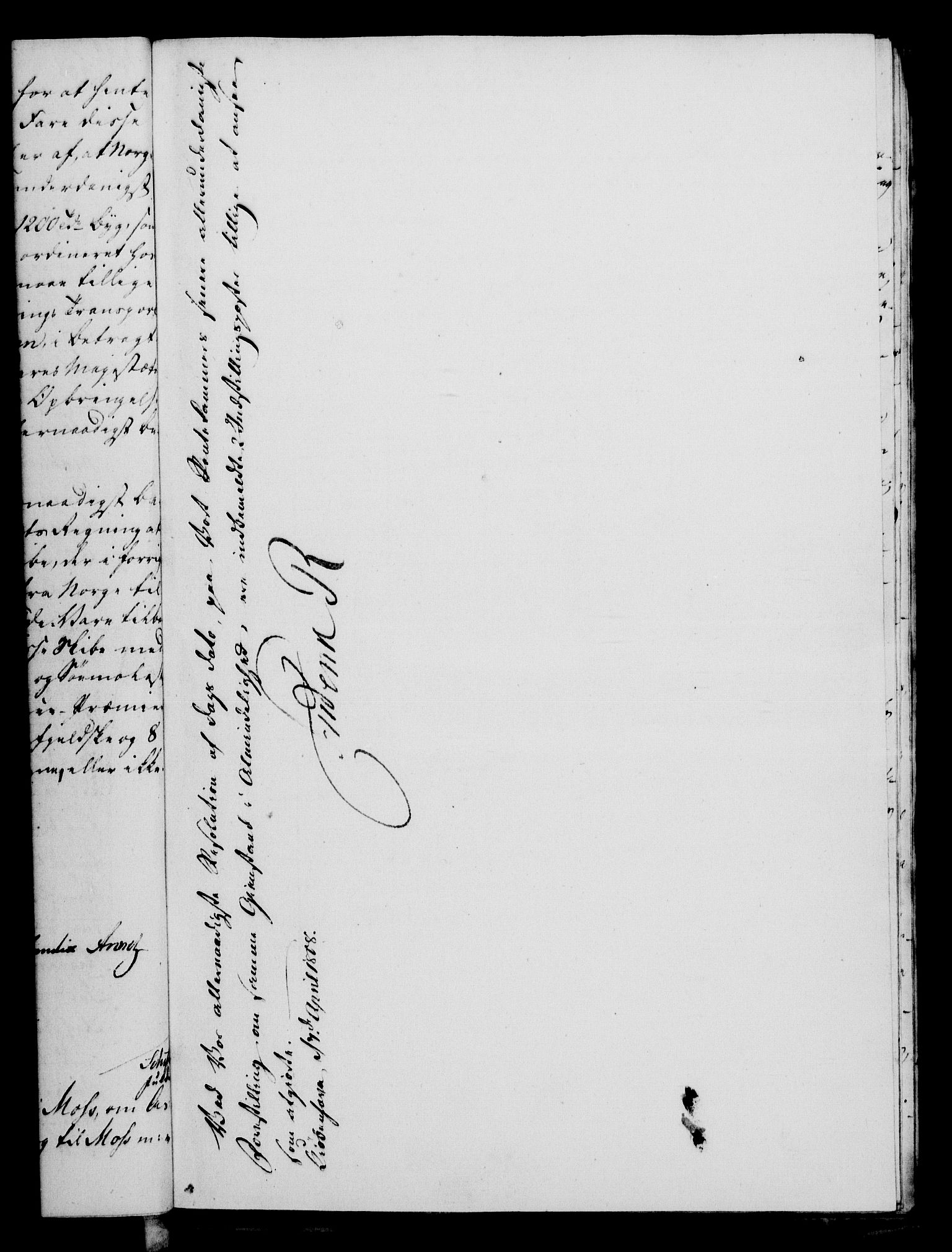 Rentekammeret, Kammerkanselliet, RA/EA-3111/G/Gf/Gfa/L0090: Norsk relasjons- og resolusjonsprotokoll (merket RK 52.90), 1808, p. 164