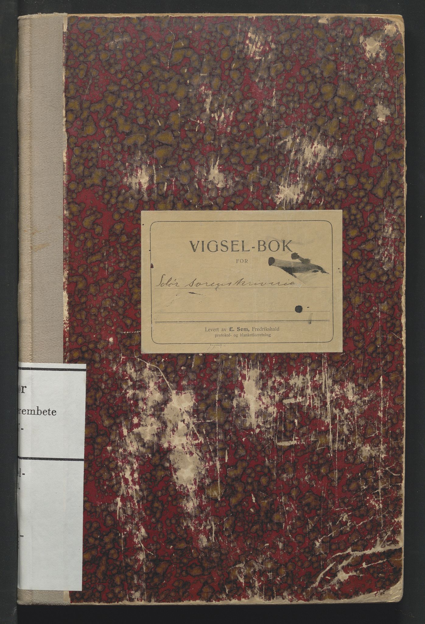 Solør tingrett, AV/SAH-TING-008/L/Lb/L0001: Vigselprotokoll, 1920-1943