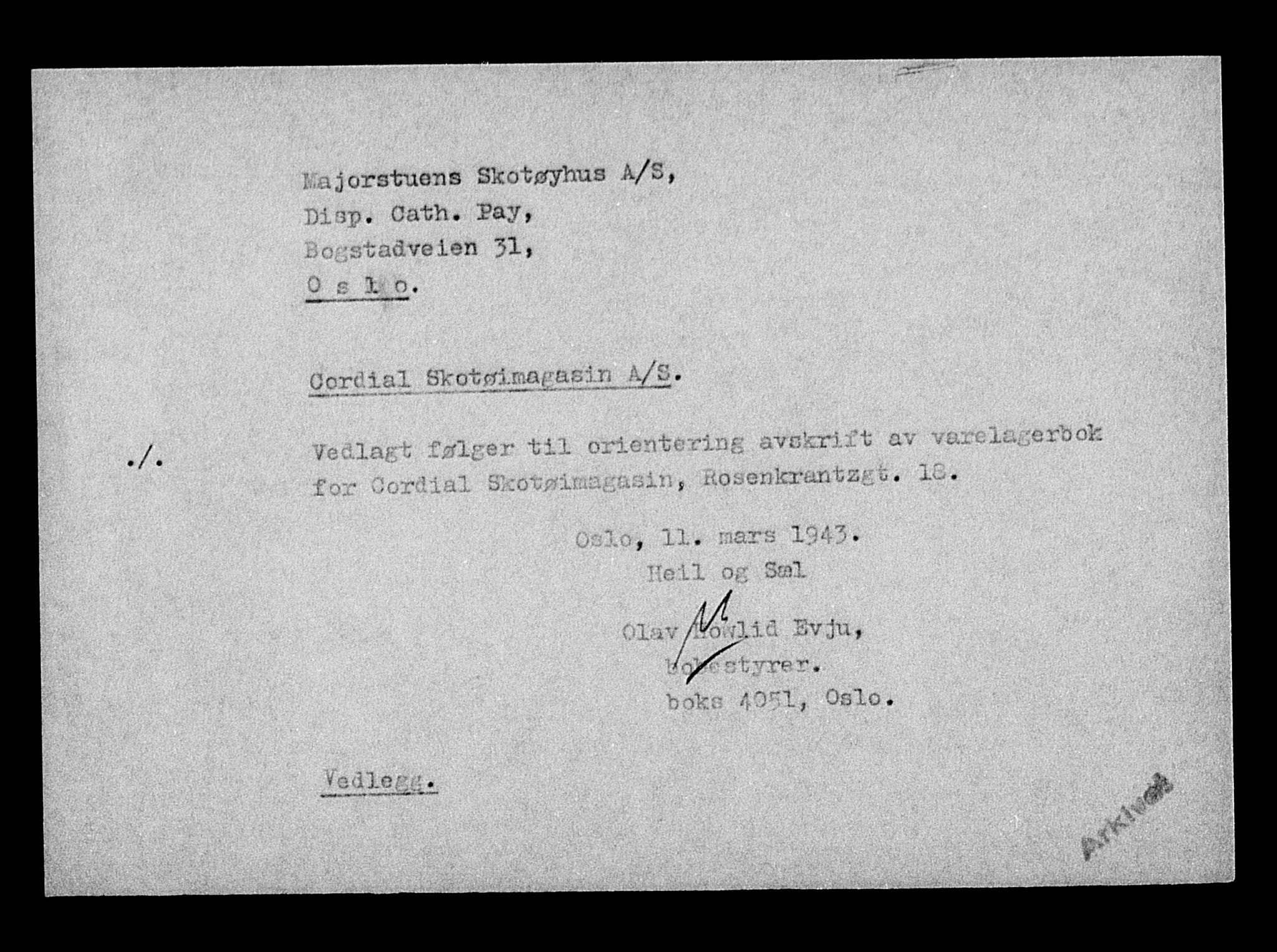 Justisdepartementet, Tilbakeføringskontoret for inndratte formuer, AV/RA-S-1564/H/Hc/Hcc/L0929: --, 1945-1947, p. 85