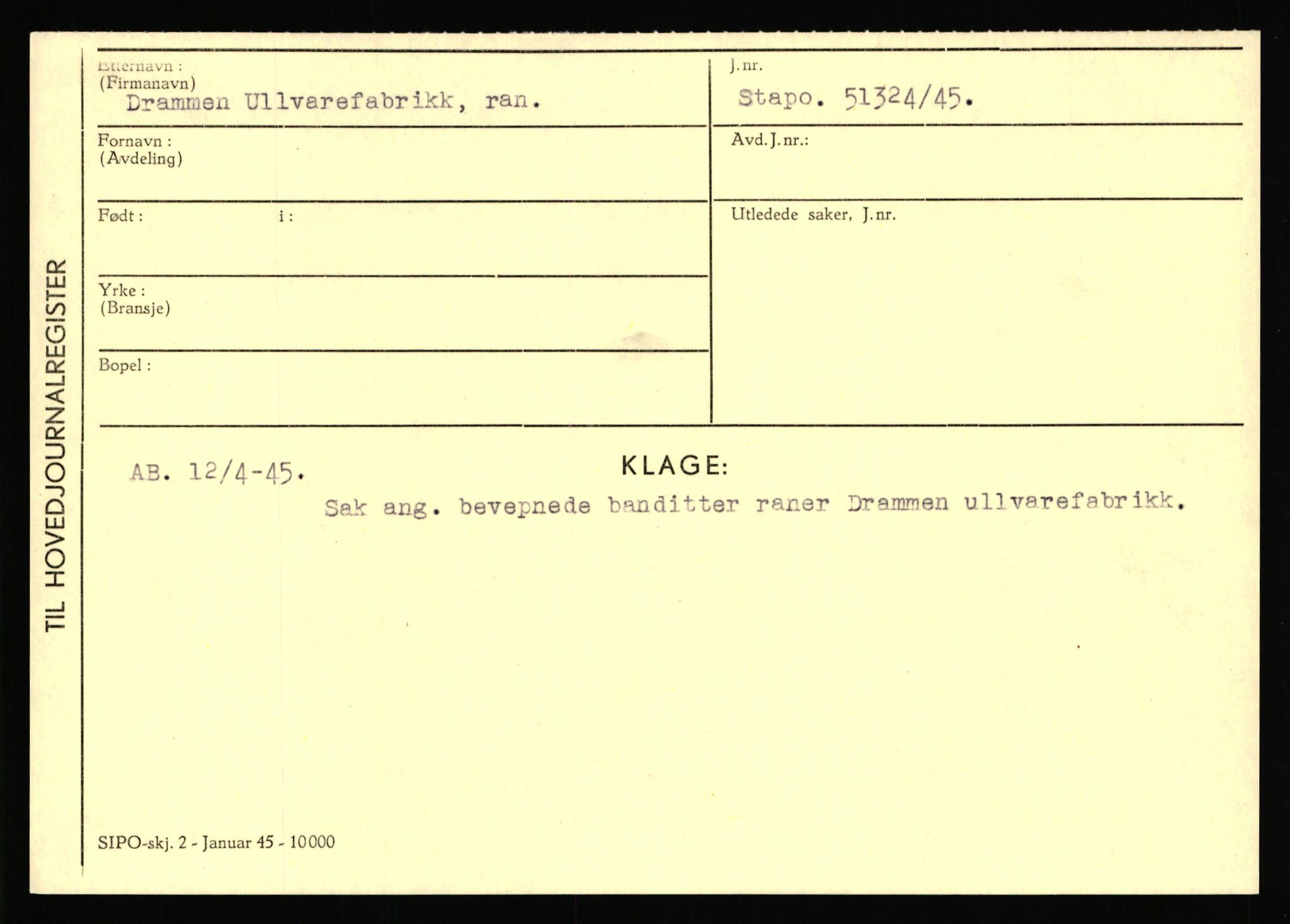 Statspolitiet - Hovedkontoret / Osloavdelingen, AV/RA-S-1329/C/Ca/L0003: Brechan - Eichinger	, 1943-1945, p. 4169