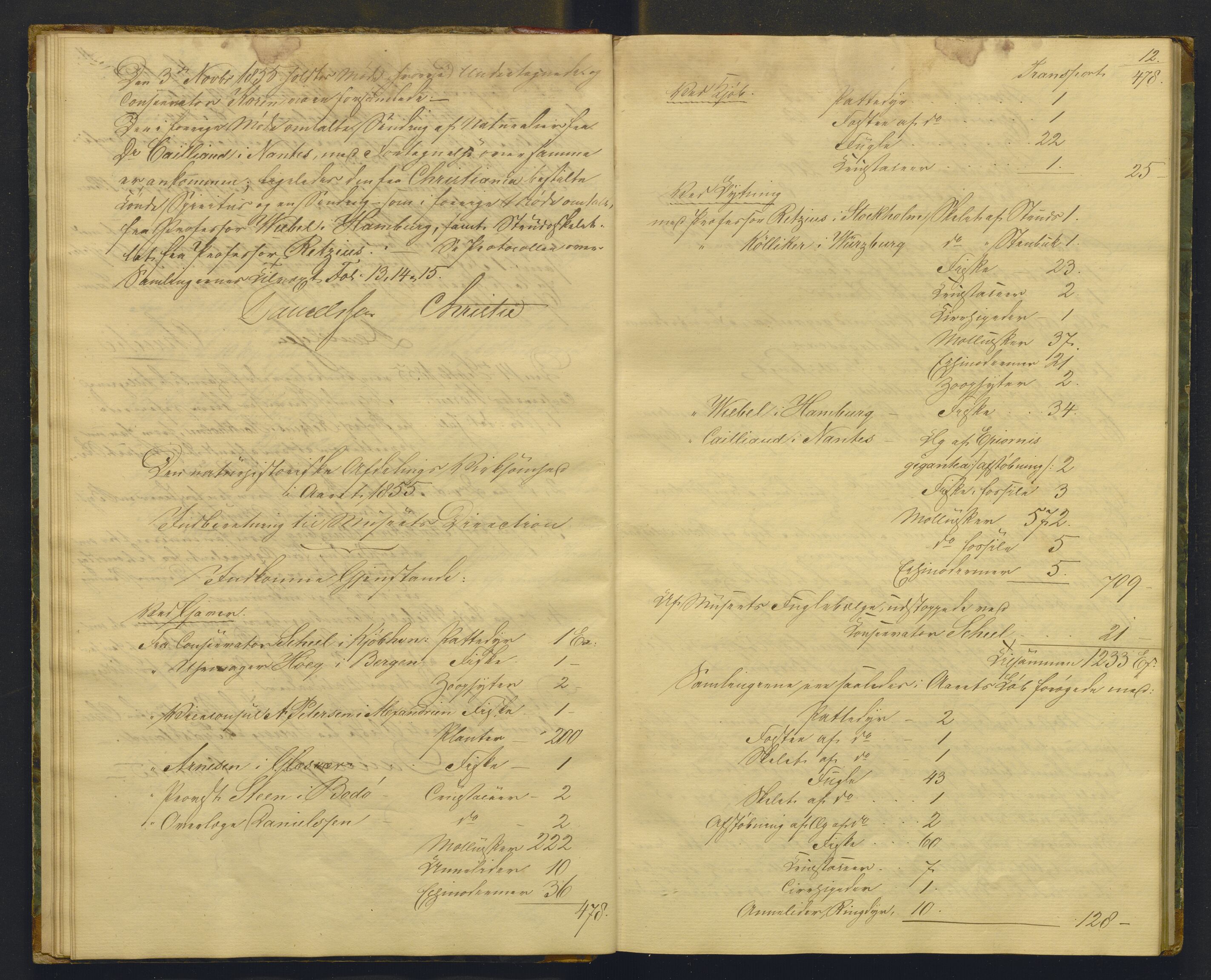 Bergens Museum, AV/SAB-A-17301/08/A/L0001: Forhandlingsprotokoll , 1852-1900, p. 11b-12a