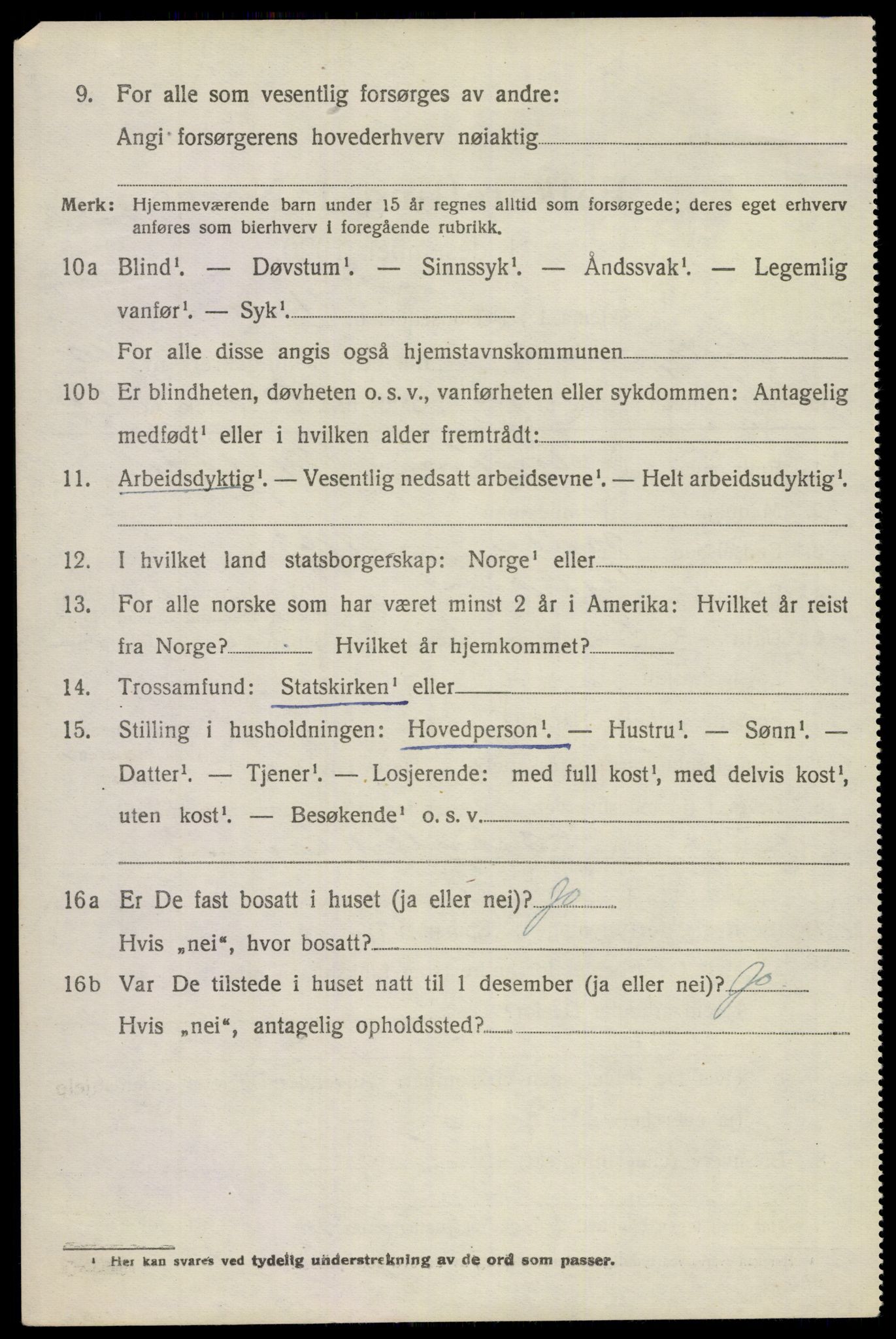 SAKO, 1920 census for Gjerpen, 1920, p. 11489