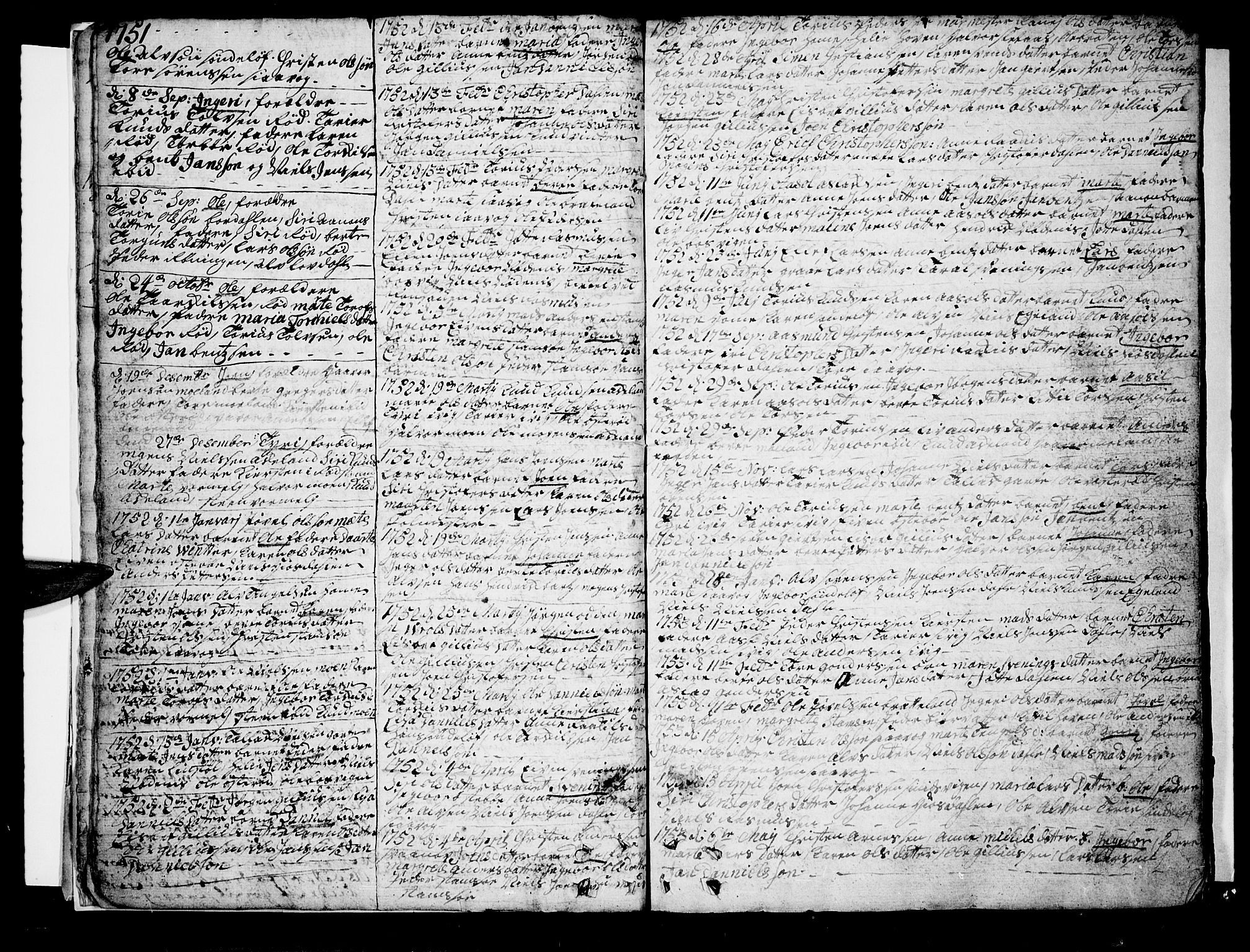 Søndeled sokneprestkontor, AV/SAK-1111-0038/F/Fb/L0001: Parish register (copy) no. B 1, 1746-1816, p. 12