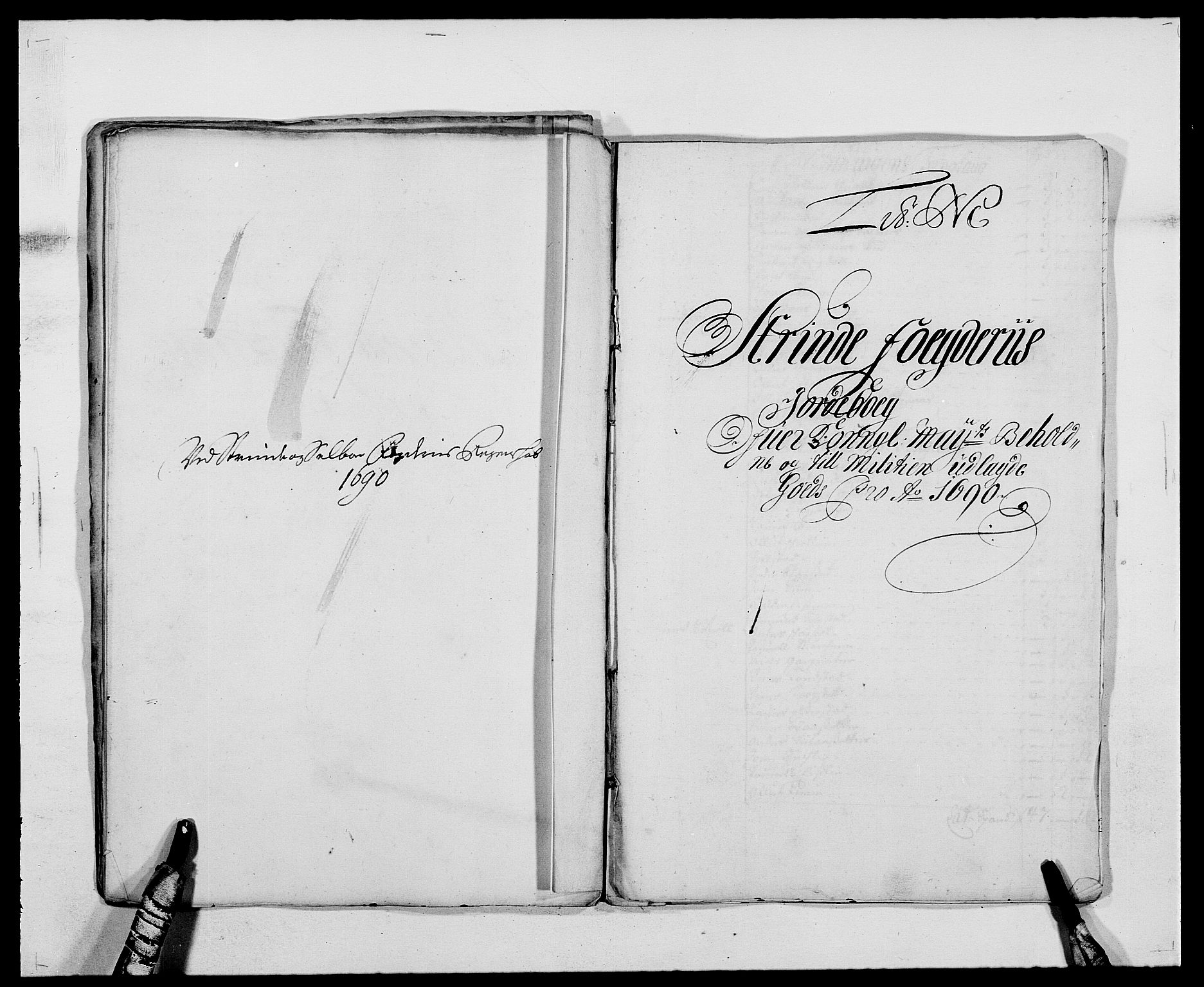 Rentekammeret inntil 1814, Reviderte regnskaper, Fogderegnskap, RA/EA-4092/R61/L4102: Fogderegnskap Strinda og Selbu, 1689-1690, p. 240