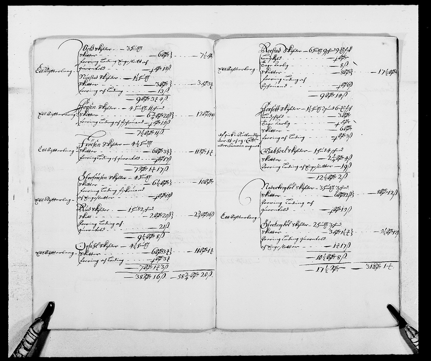 Rentekammeret inntil 1814, Reviderte regnskaper, Fogderegnskap, AV/RA-EA-4092/R17/L1157: Fogderegnskap Gudbrandsdal, 1682-1689, p. 354