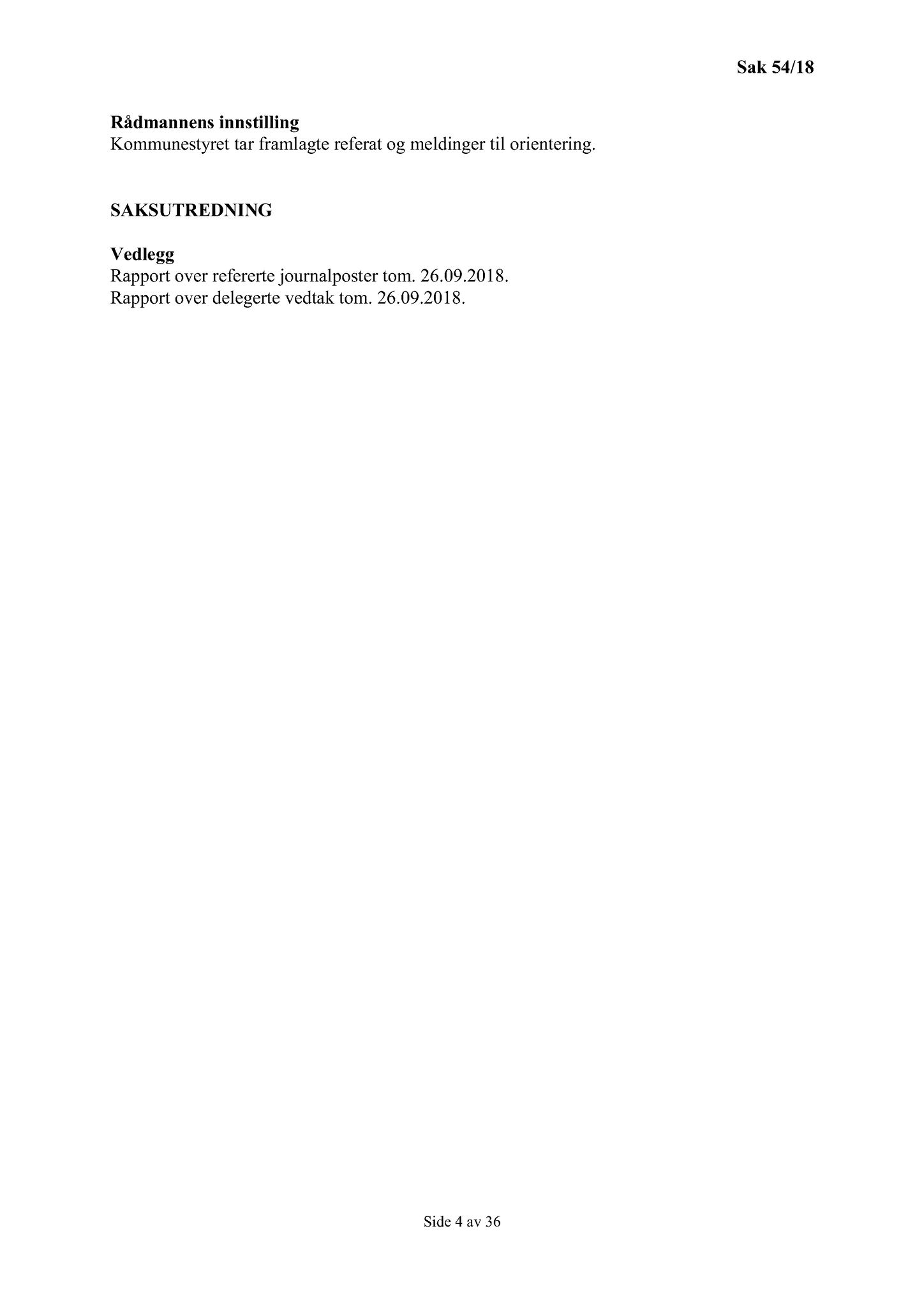 Klæbu Kommune, TRKO/KK/01-KS/L011: Kommunestyret - Møtedokumenter, 2018, p. 1289