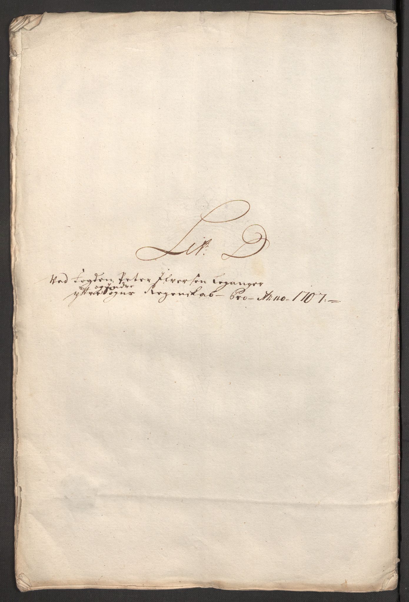 Rentekammeret inntil 1814, Reviderte regnskaper, Fogderegnskap, RA/EA-4092/R52/L3314: Fogderegnskap Sogn, 1705-1707, p. 543
