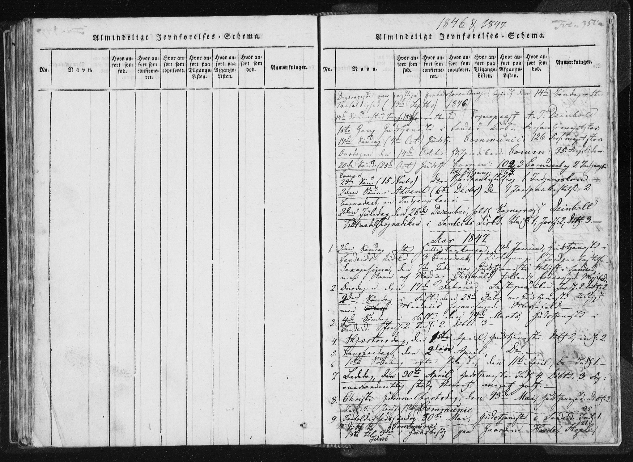 Vikedal sokneprestkontor, SAST/A-101840/01/IV: Parish register (official) no. A 4, 1816-1850, p. 350