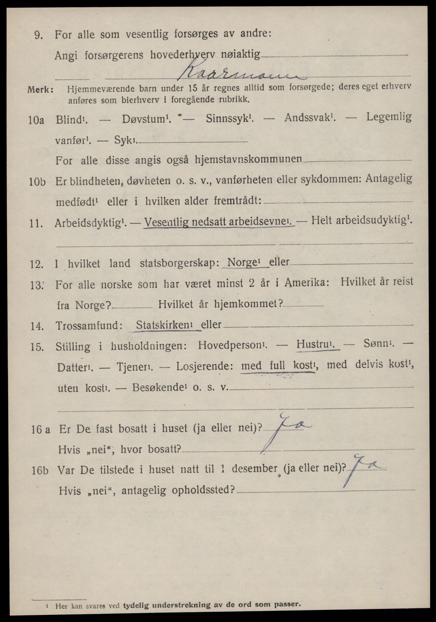 SAT, 1920 census for Hjørundfjord, 1920, p. 1786