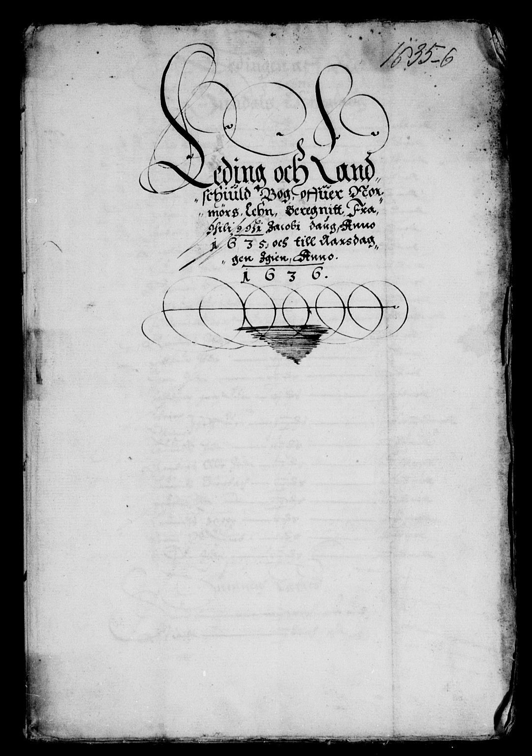 Rentekammeret inntil 1814, Reviderte regnskaper, Lensregnskaper, AV/RA-EA-5023/R/Rb/Rbw/L0057: Trondheim len, 1635-1636
