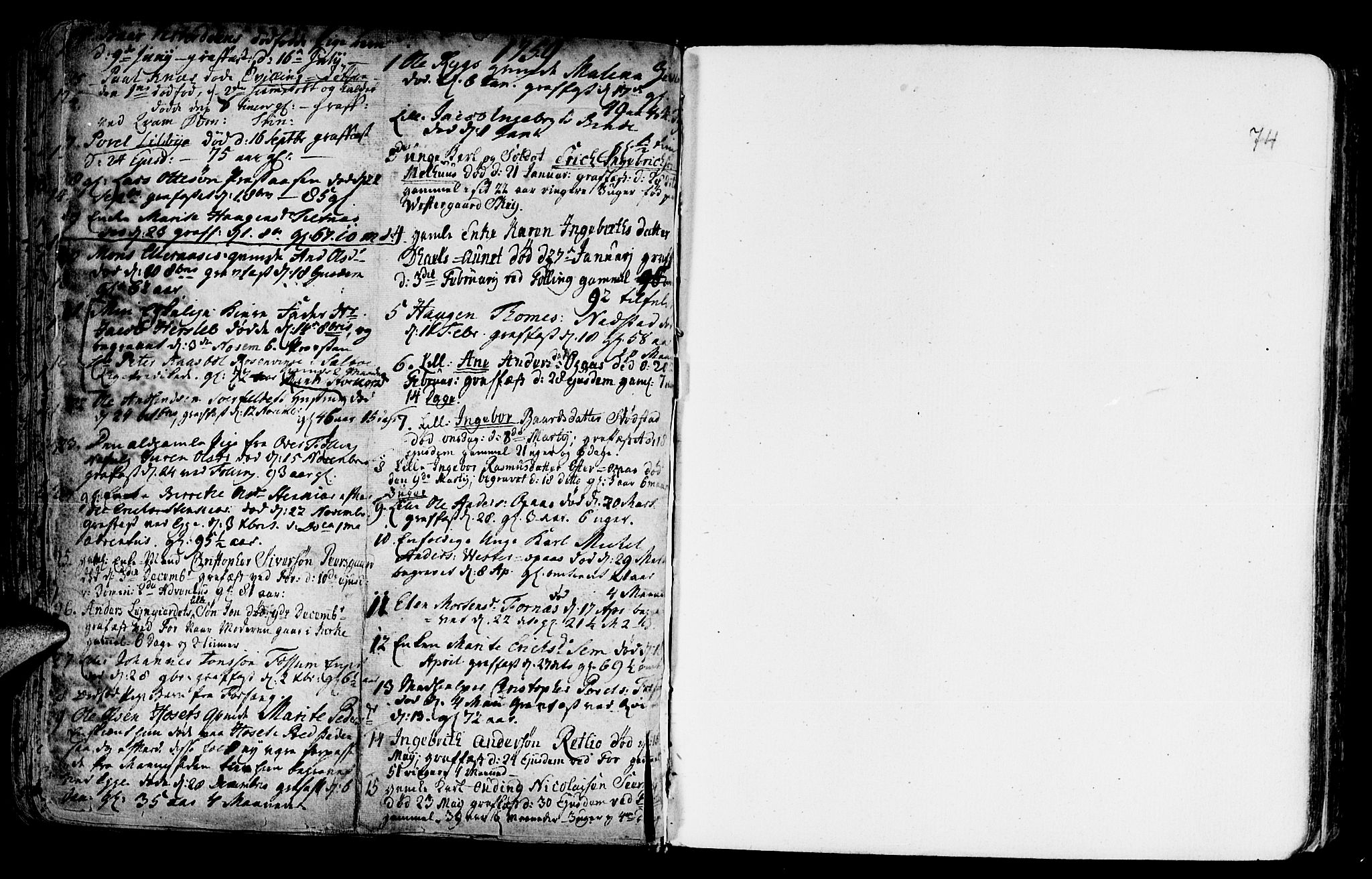 Ministerialprotokoller, klokkerbøker og fødselsregistre - Nord-Trøndelag, AV/SAT-A-1458/746/L0439: Parish register (official) no. 746A01, 1688-1759, p. 74