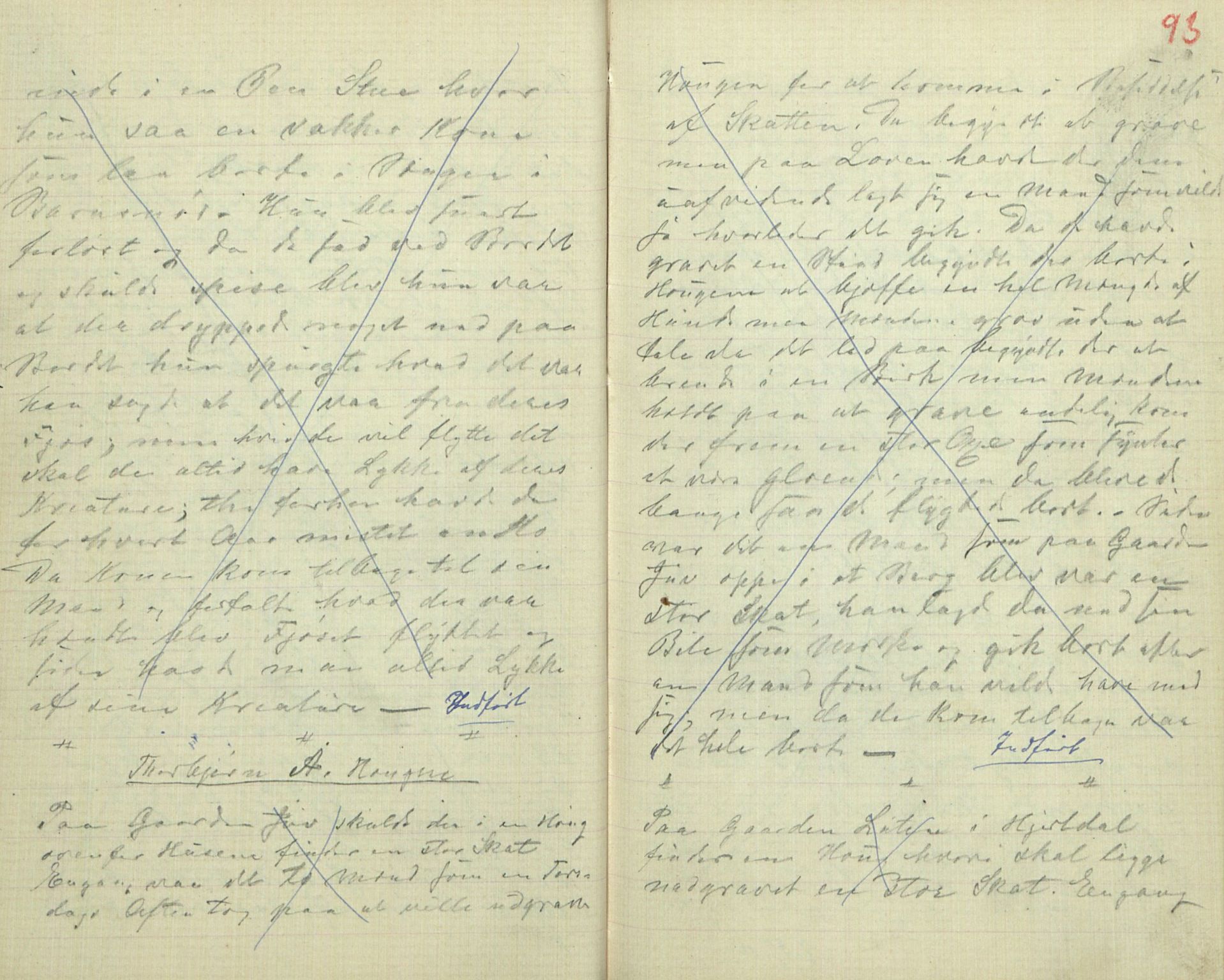 Rikard Berge, TEMU/TGM-A-1003/F/L0016/0013: 529-550 / 541 Oppskrifter av Halvor N. Tvedten, 1893, p. 92-93