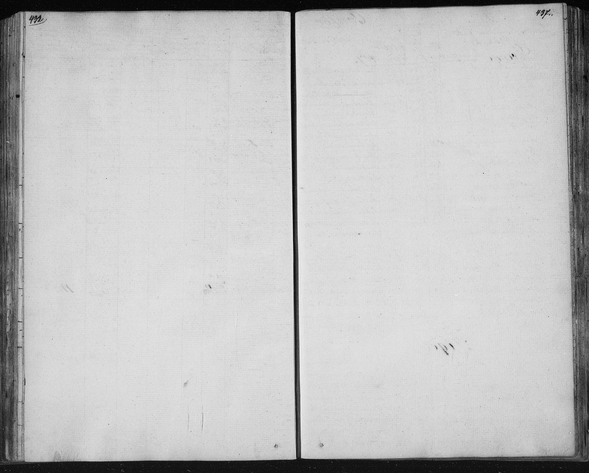 Kongsberg kirkebøker, SAKO/A-22/F/Fa/L0009: Parish register (official) no. I 9, 1839-1858, p. 436-437