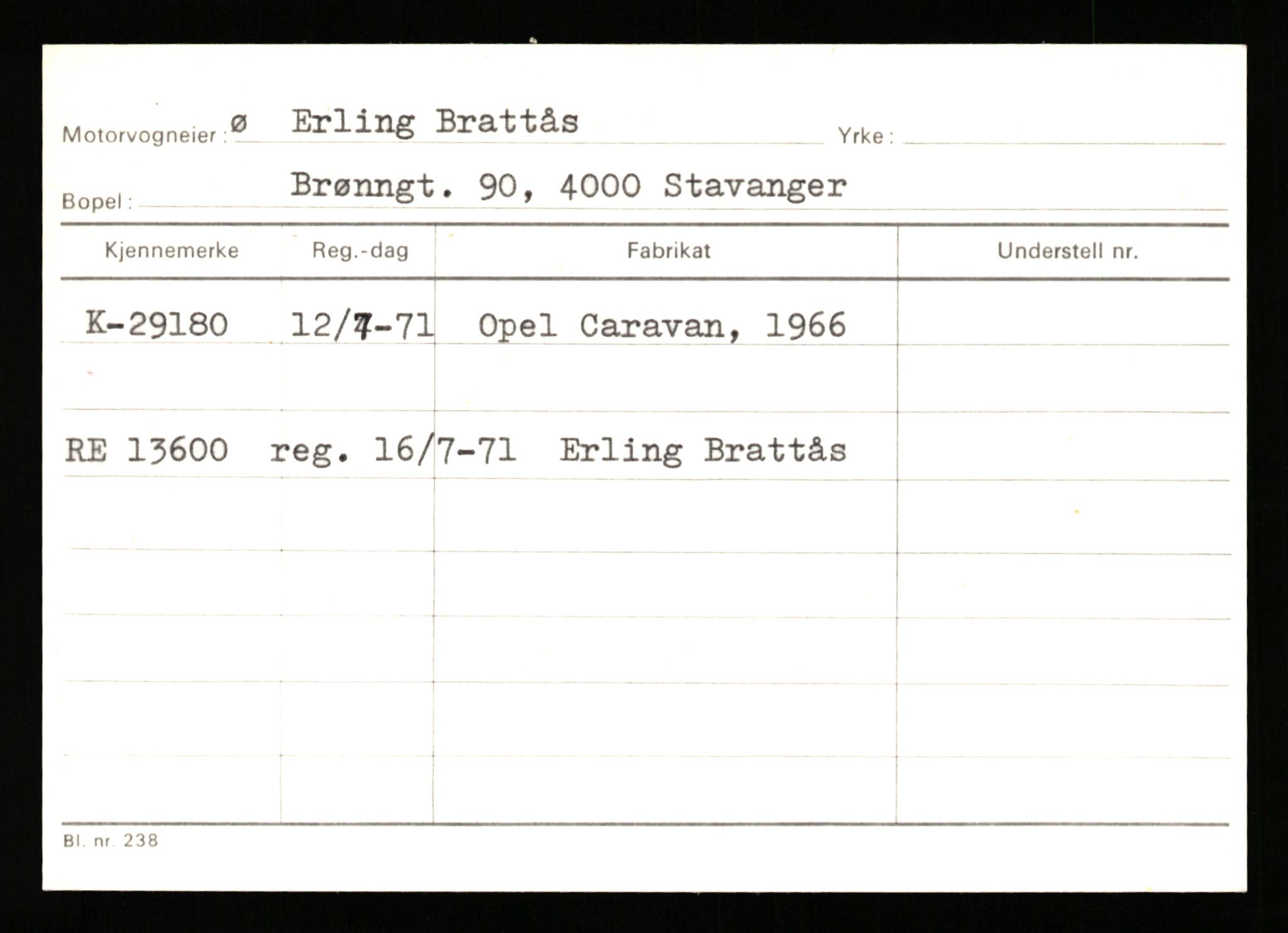 Stavanger trafikkstasjon, AV/SAST-A-101942/0/G/L0005: Registreringsnummer: 23000 - 34245, 1930-1971, p. 1933