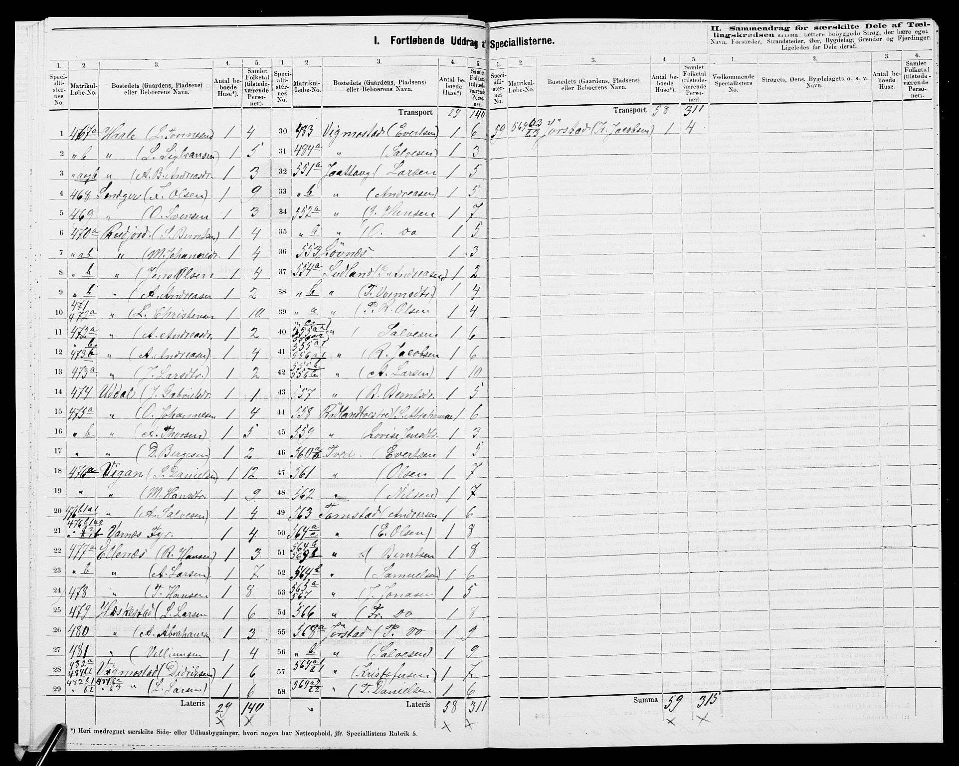 SAK, 1875 census for 1041L Vanse/Vanse og Farsund, 1875, p. 82