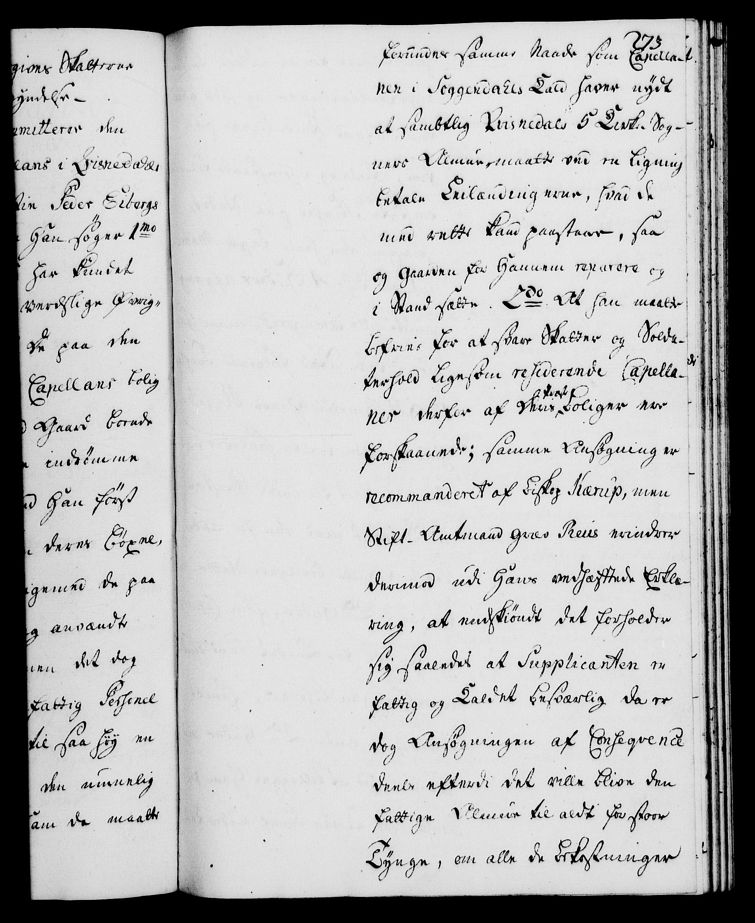 Rentekammeret, Kammerkanselliet, RA/EA-3111/G/Gh/Gha/L0027: Norsk ekstraktmemorialprotokoll (merket RK 53.72), 1745-1746, p. 273