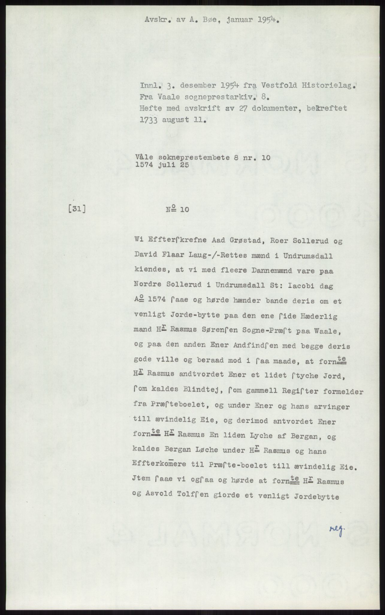 Samlinger til kildeutgivelse, Diplomavskriftsamlingen, RA/EA-4053/H/Ha, p. 1155