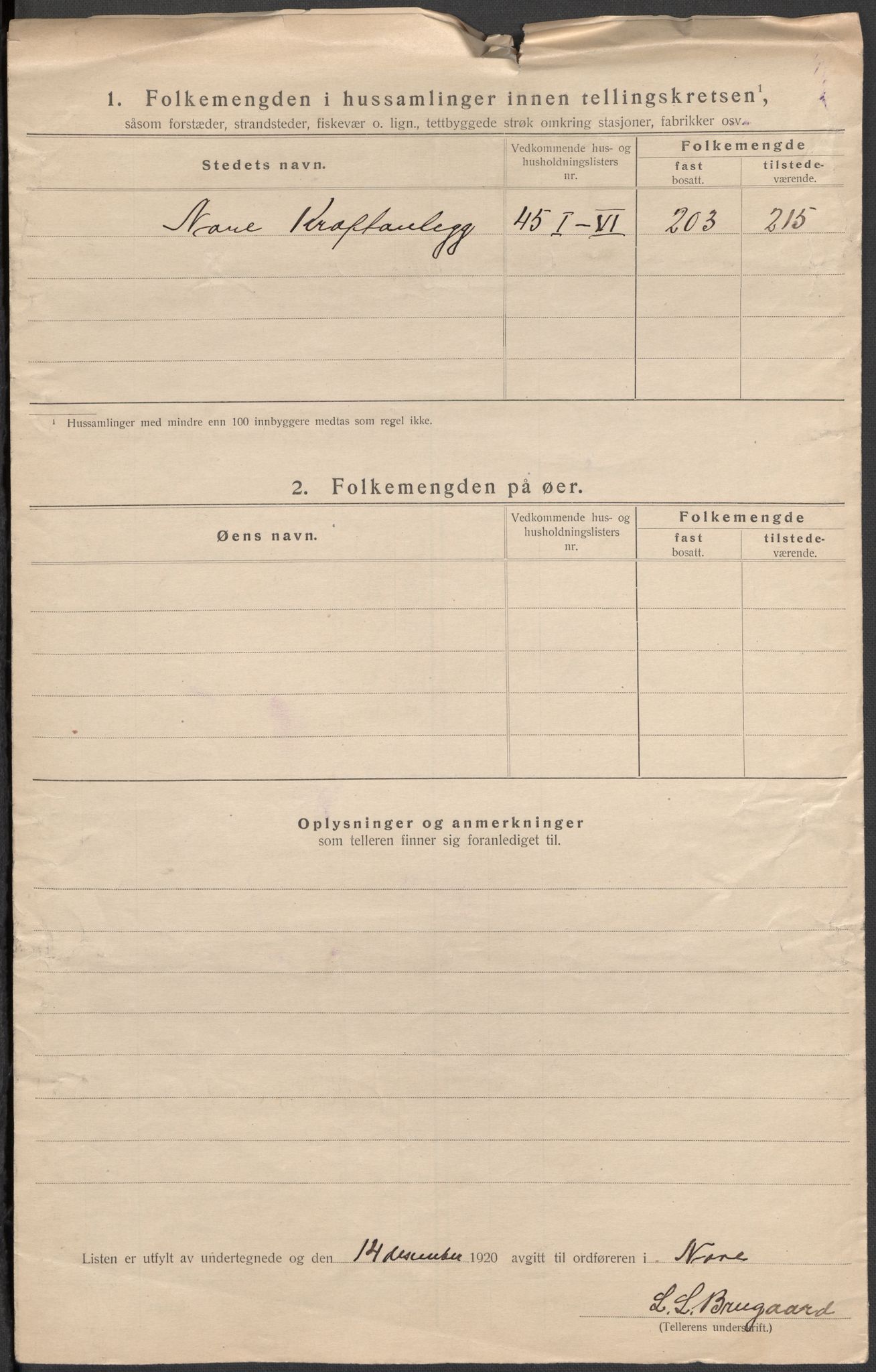 SAKO, 1920 census for Nore, 1920, p. 25