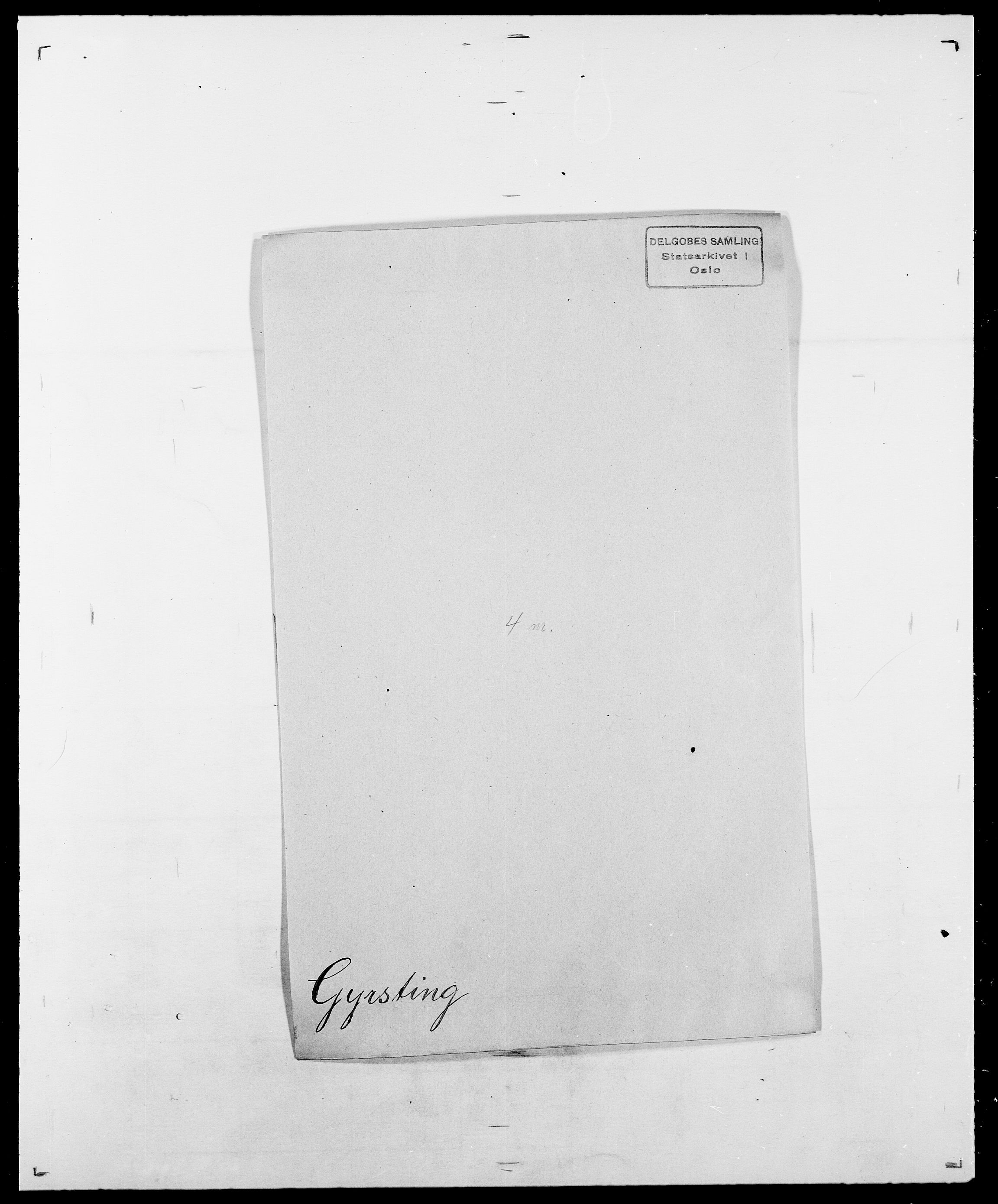 Delgobe, Charles Antoine - samling, SAO/PAO-0038/D/Da/L0015: Grodtshilling - Halvorsæth, p. 539