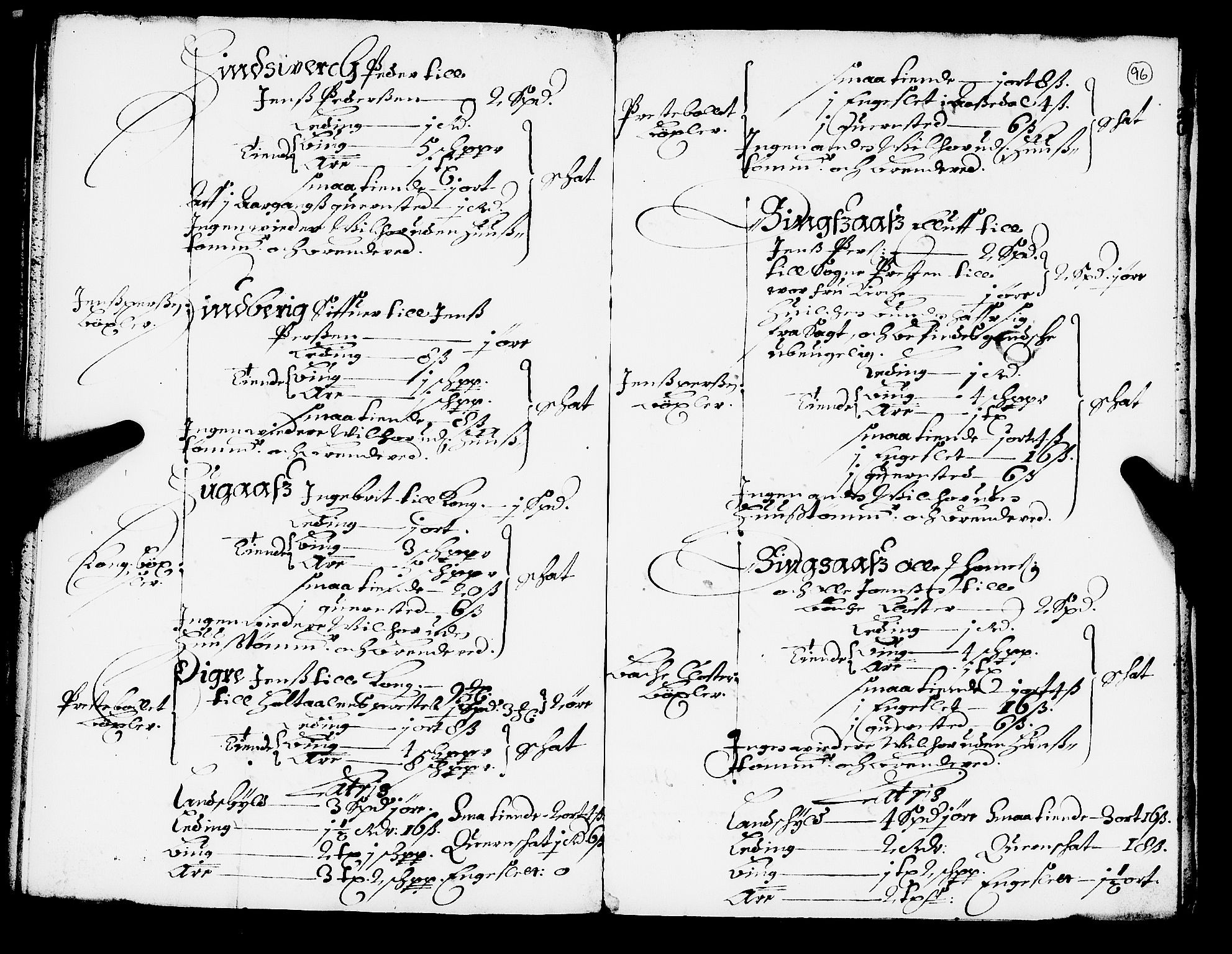 Rentekammeret inntil 1814, Realistisk ordnet avdeling, AV/RA-EA-4070/N/Nb/Nba/L0051: Gauldal fogderi, 1667, p. 95b-96a