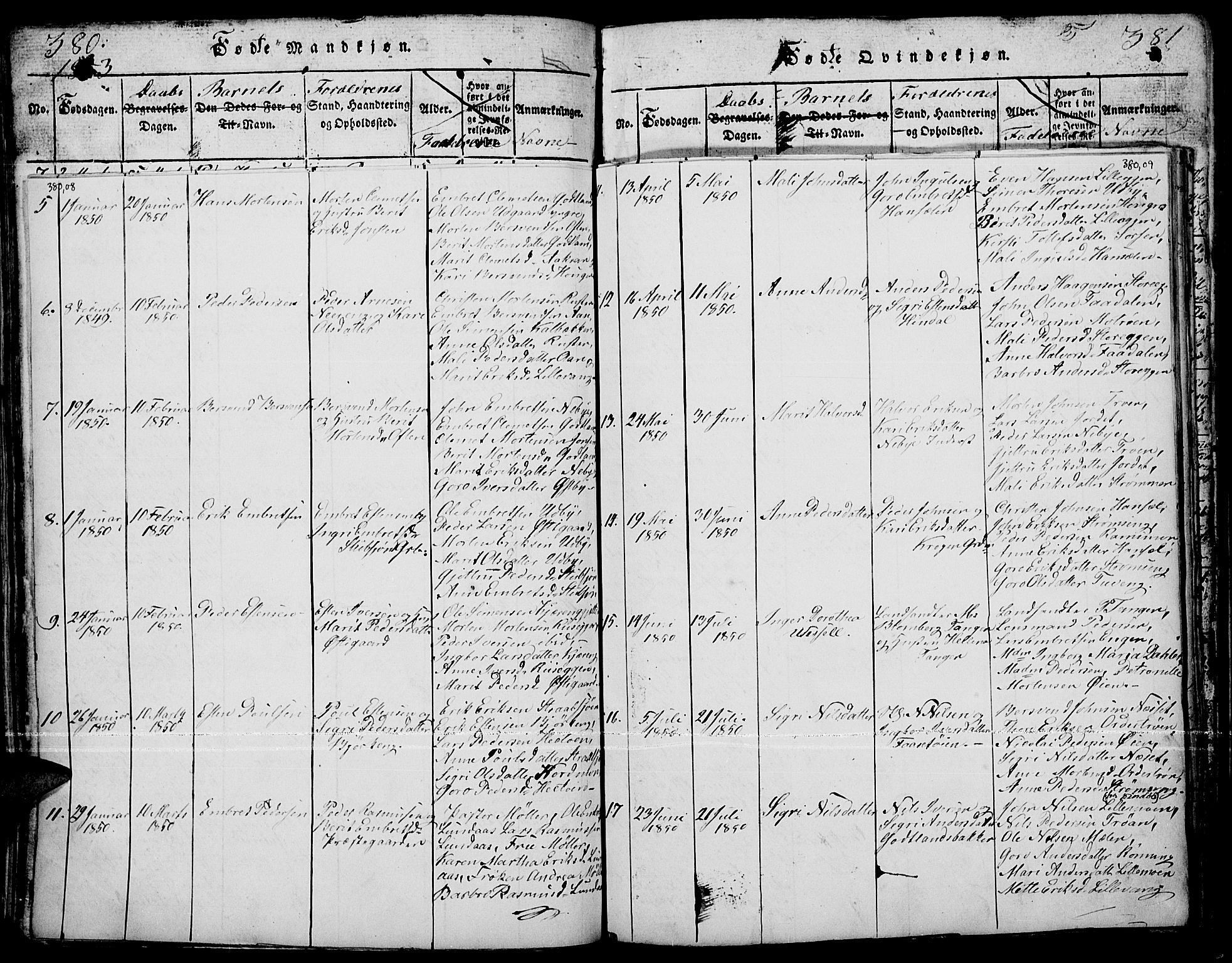 Tynset prestekontor, AV/SAH-PREST-058/H/Ha/Hab/L0001: Parish register (copy) no. 1, 1814-1859