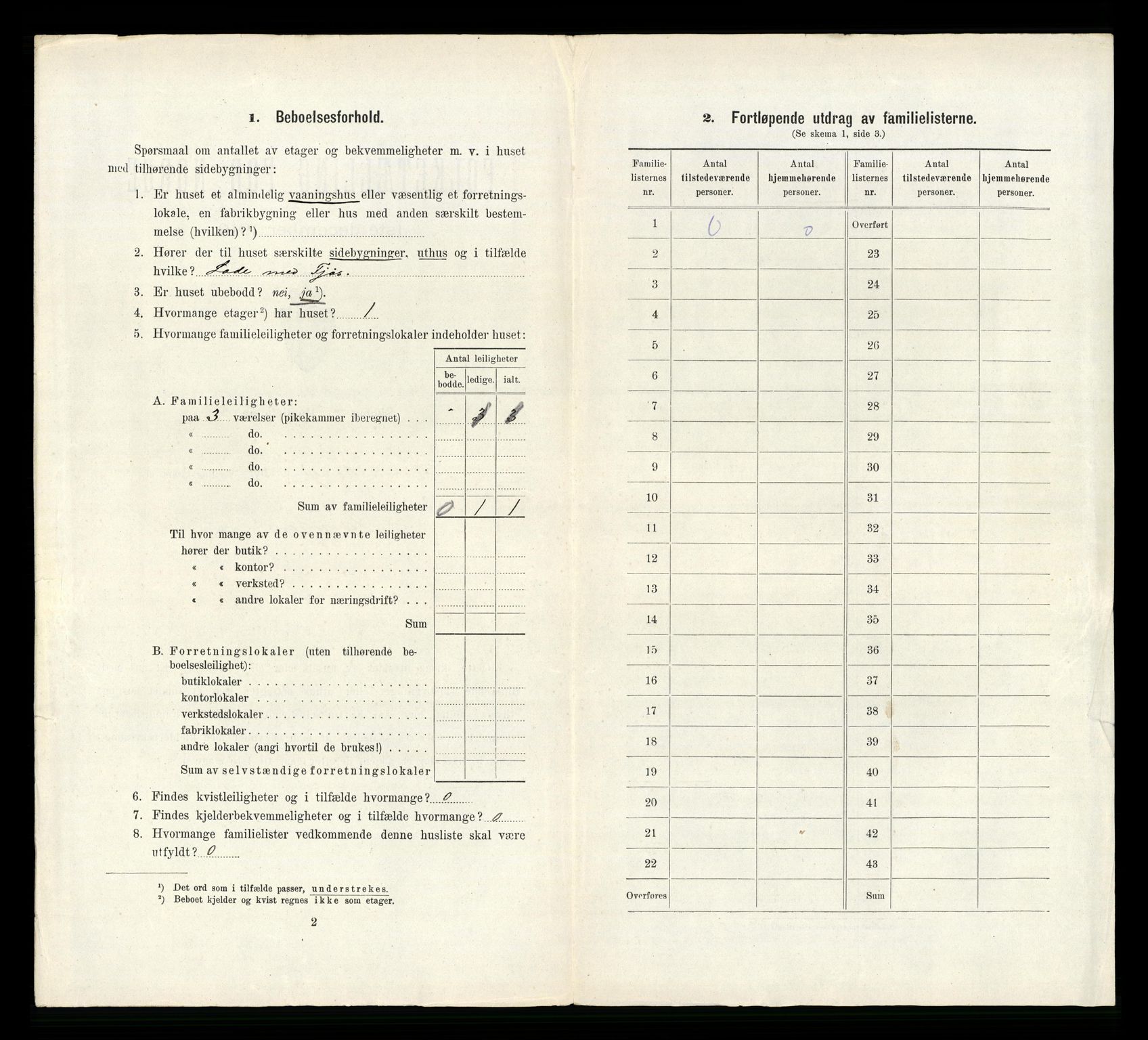 RA, 1910 census for Kongsberg, 1910, p. 3253