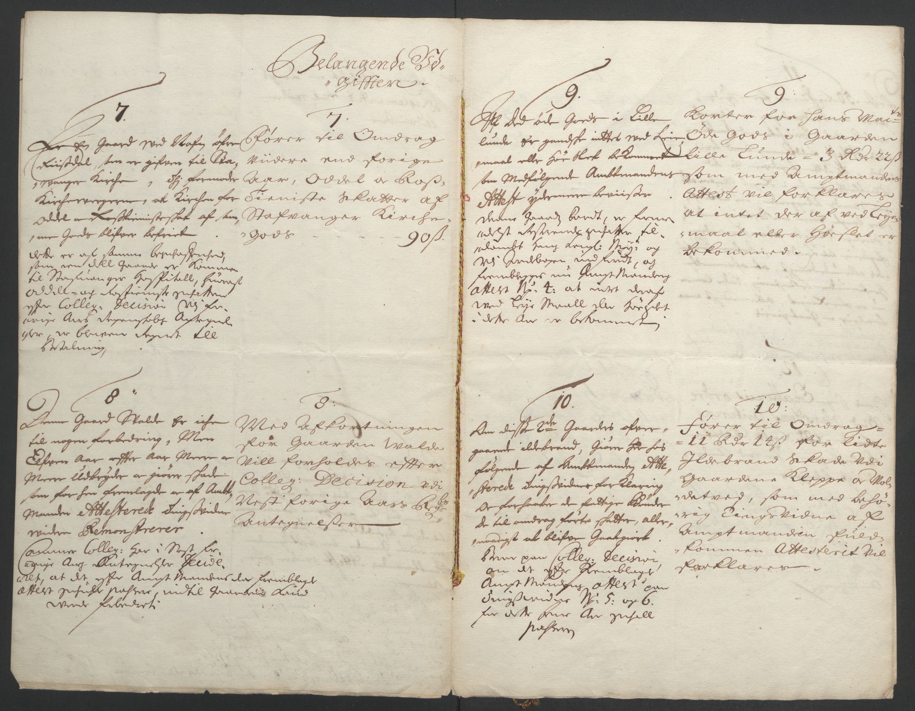 Rentekammeret inntil 1814, Reviderte regnskaper, Fogderegnskap, RA/EA-4092/R47/L2857: Fogderegnskap Ryfylke, 1694-1696, p. 80