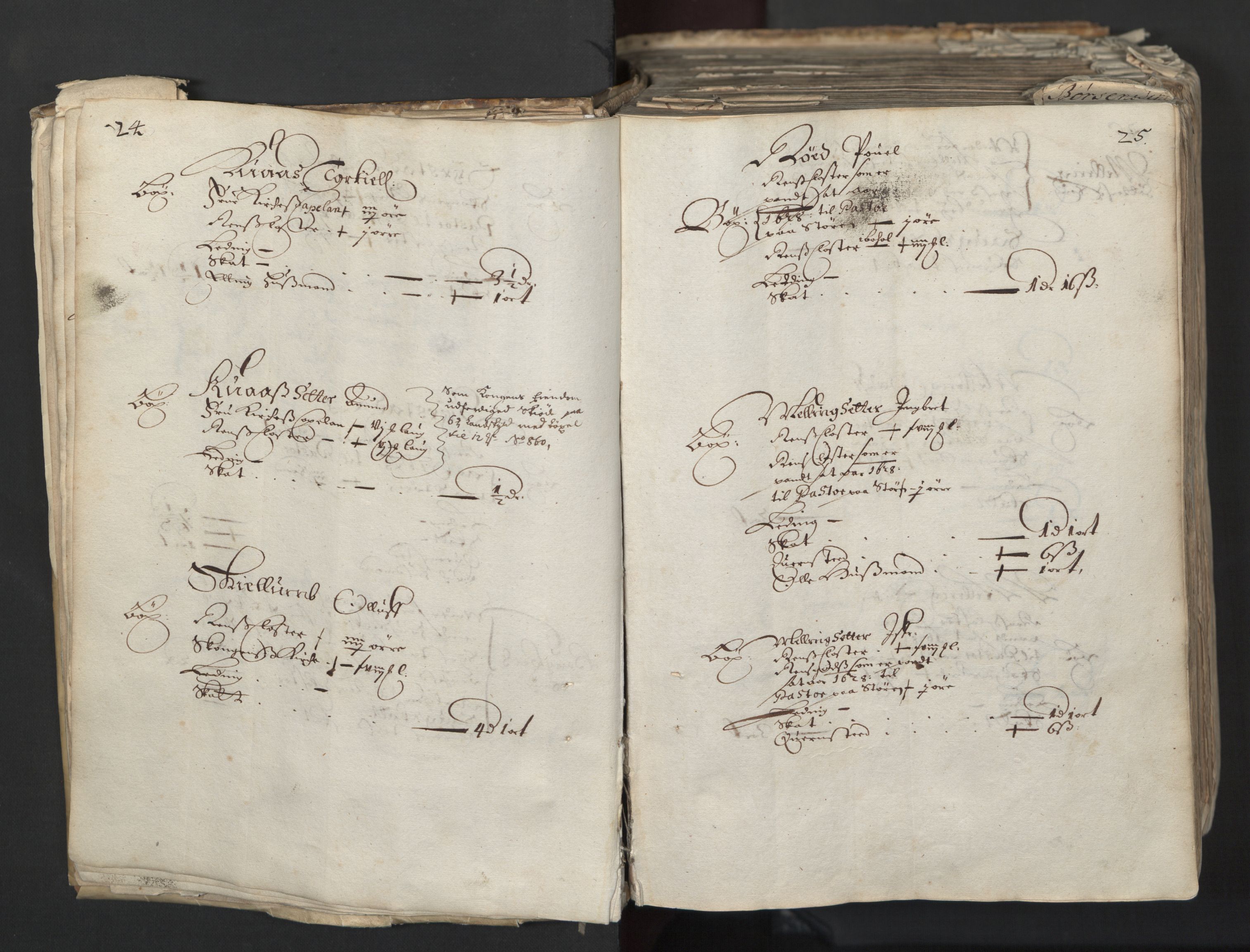 Rentekammeret inntil 1814, Realistisk ordnet avdeling, AV/RA-EA-4070/L/L0027: Trondheim lagdømme:, 1661, p. 24-25