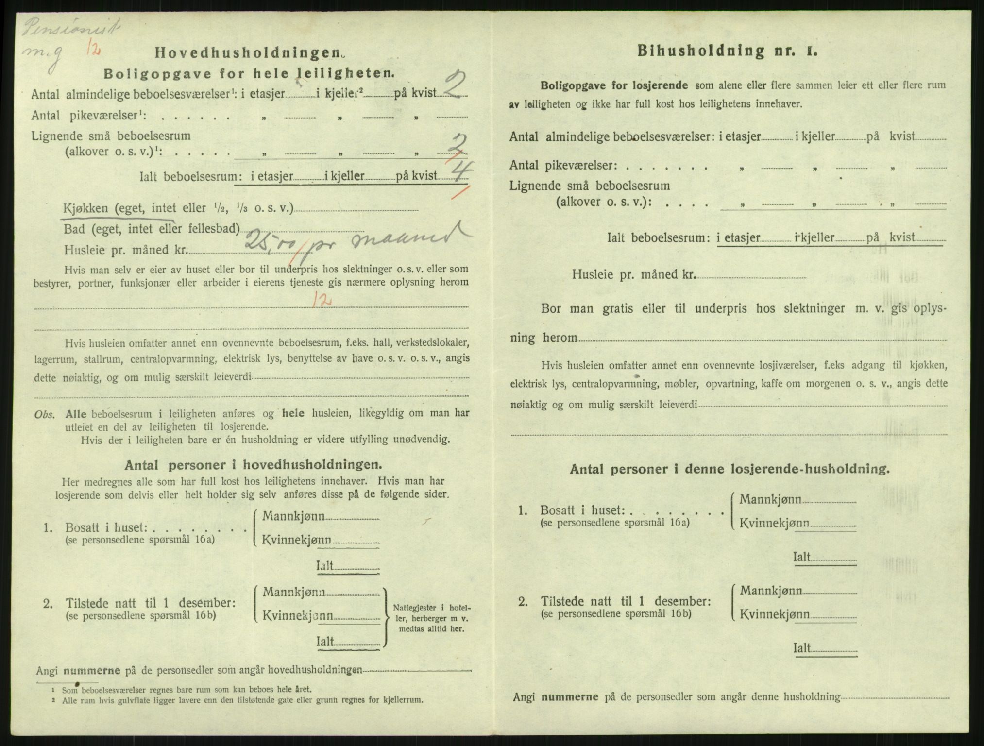 SAKO, 1920 census for Horten, 1920, p. 6122