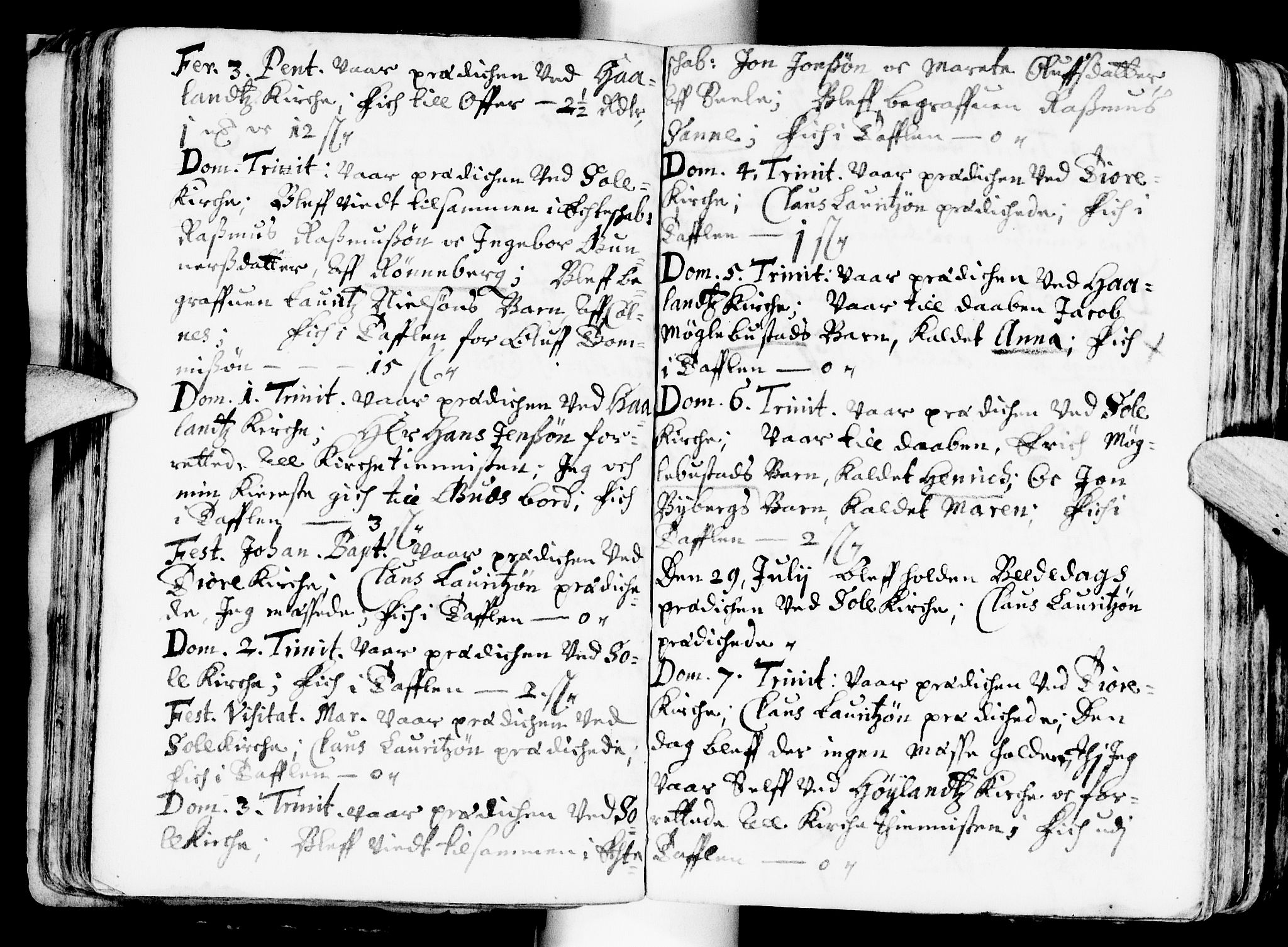 Håland sokneprestkontor, AV/SAST-A-101802/001/30BA/L0001: Parish register (official) no. A 1, 1671-1722