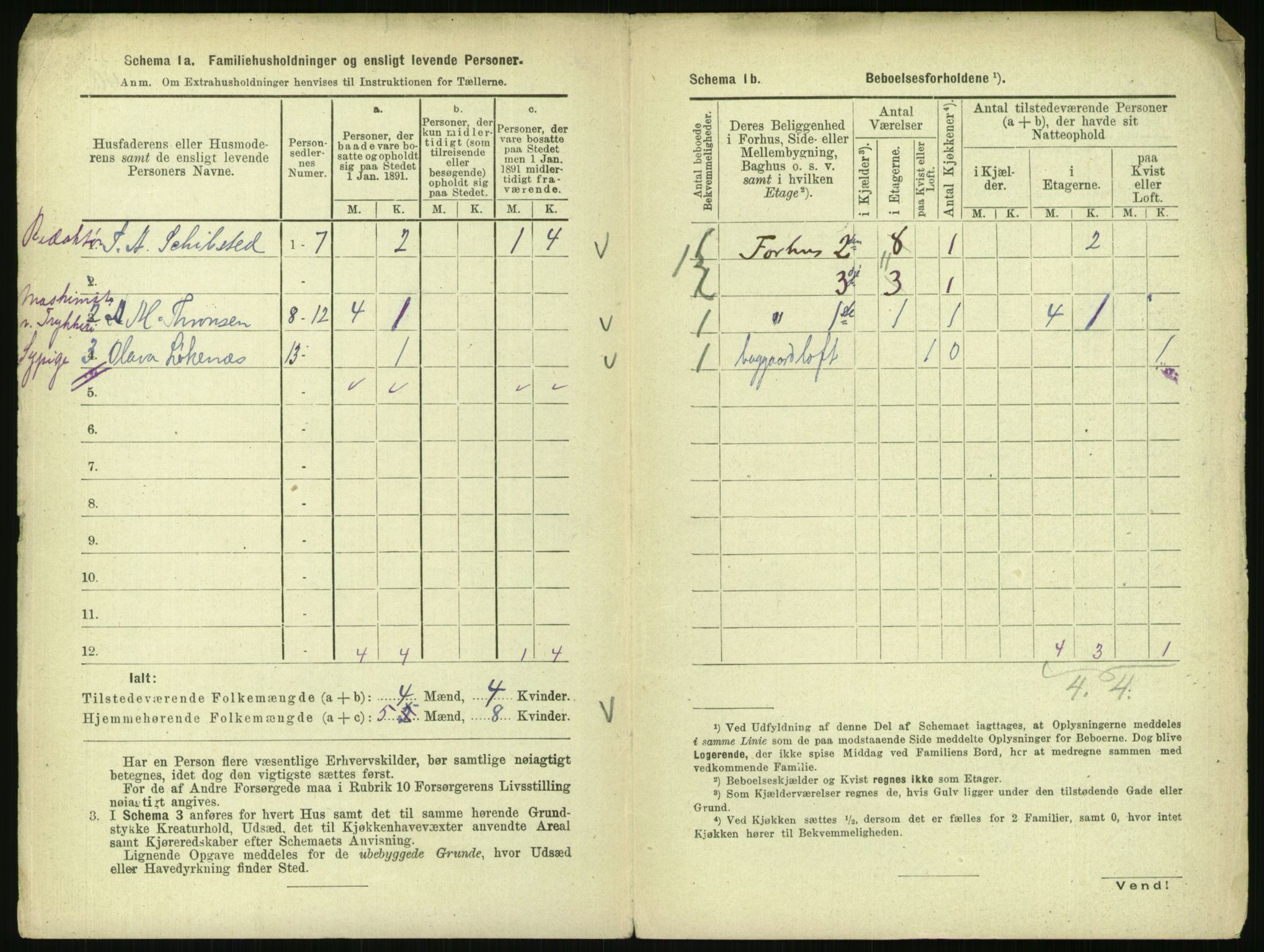 RA, 1891 census for 0301 Kristiania, 1891, p. 7094