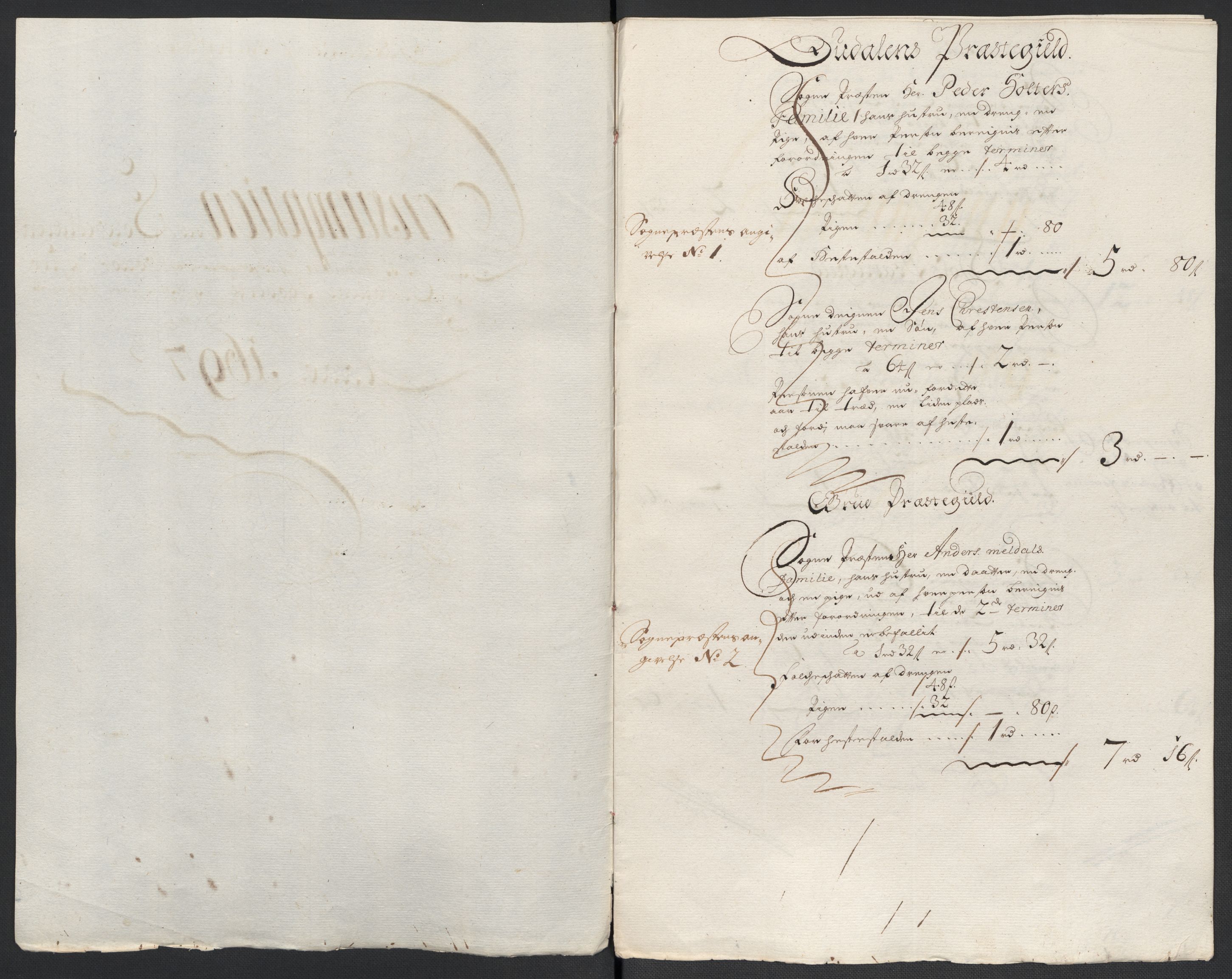 Rentekammeret inntil 1814, Reviderte regnskaper, Fogderegnskap, AV/RA-EA-4092/R13/L0835: Fogderegnskap Solør, Odal og Østerdal, 1697, p. 213