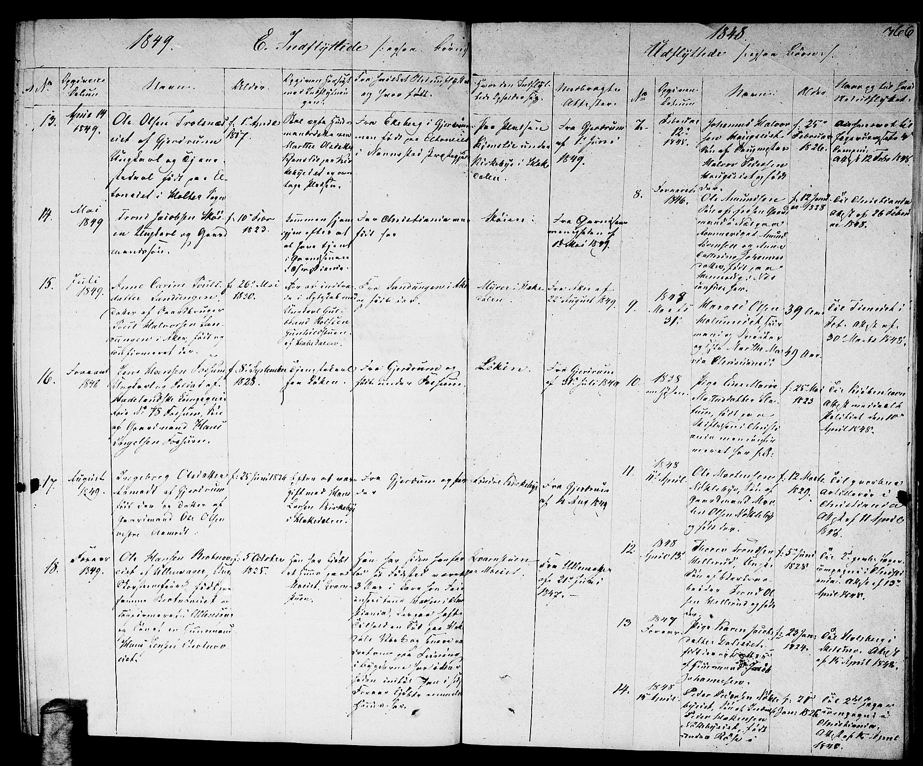 Nittedal prestekontor Kirkebøker, AV/SAO-A-10365a/F/Fa/L0004: Parish register (official) no. I 4, 1836-1849, p. 366