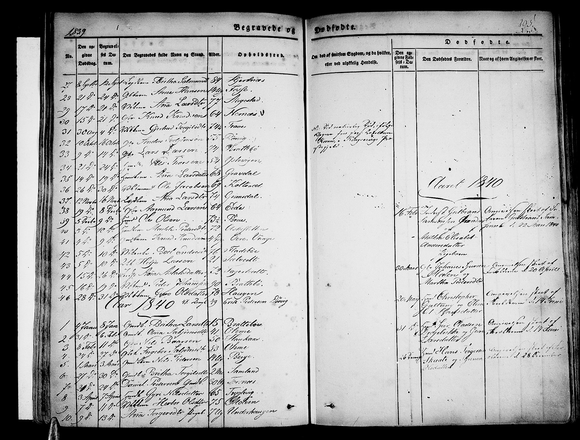 Strandebarm sokneprestembete, SAB/A-78401/H/Haa: Parish register (official) no. A 6, 1826-1843, p. 295