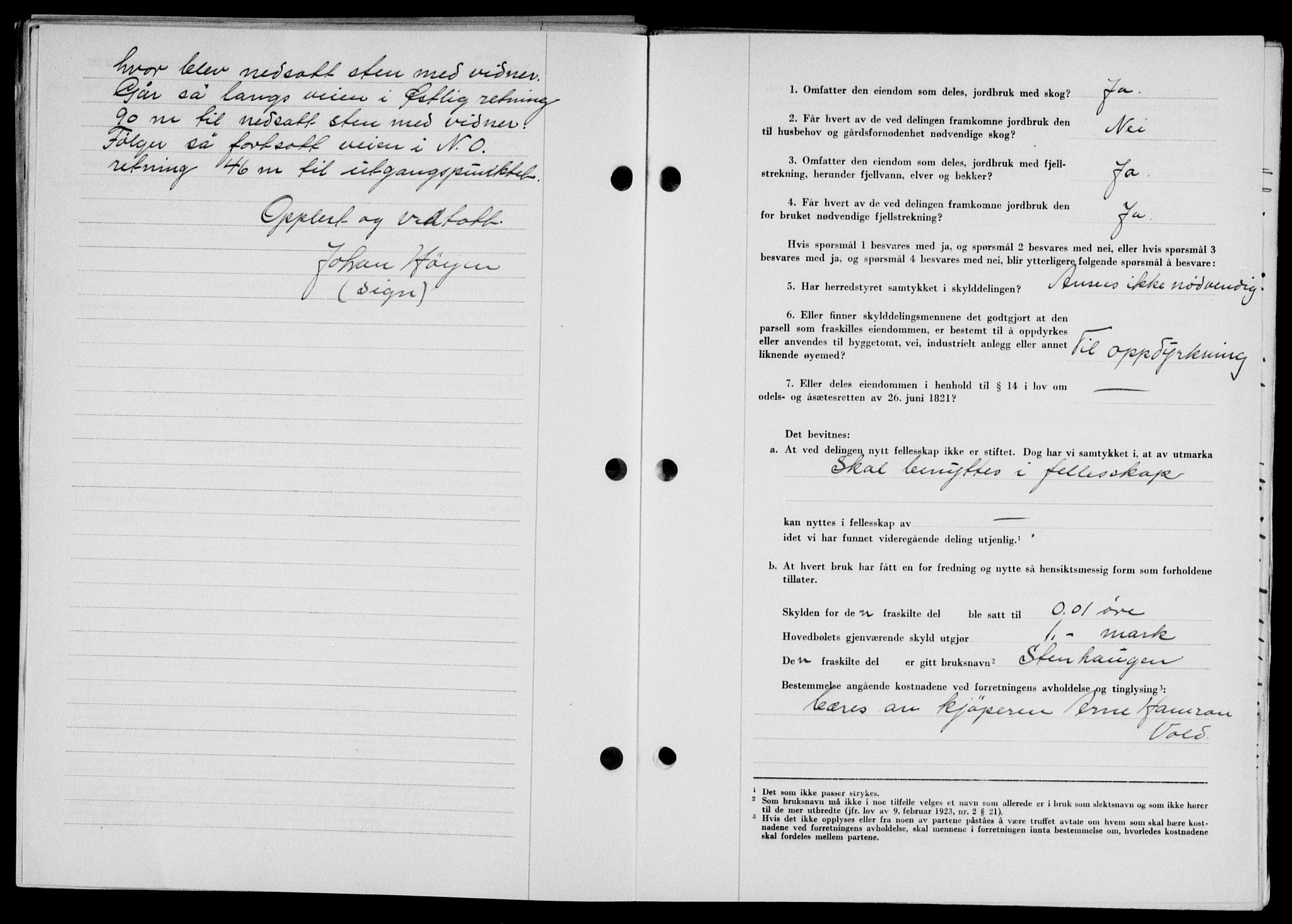 Lofoten sorenskriveri, SAT/A-0017/1/2/2C/L0019a: Mortgage book no. 19a, 1948-1948, Diary no: : 1967/1948