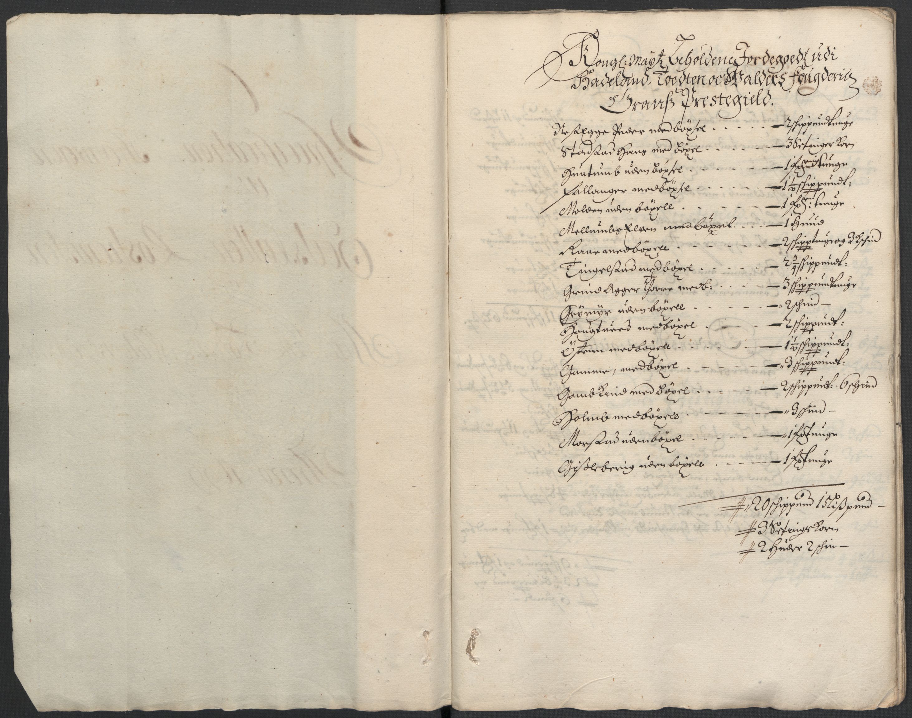 Rentekammeret inntil 1814, Reviderte regnskaper, Fogderegnskap, RA/EA-4092/R18/L1297: Fogderegnskap Hadeland, Toten og Valdres, 1699, p. 398