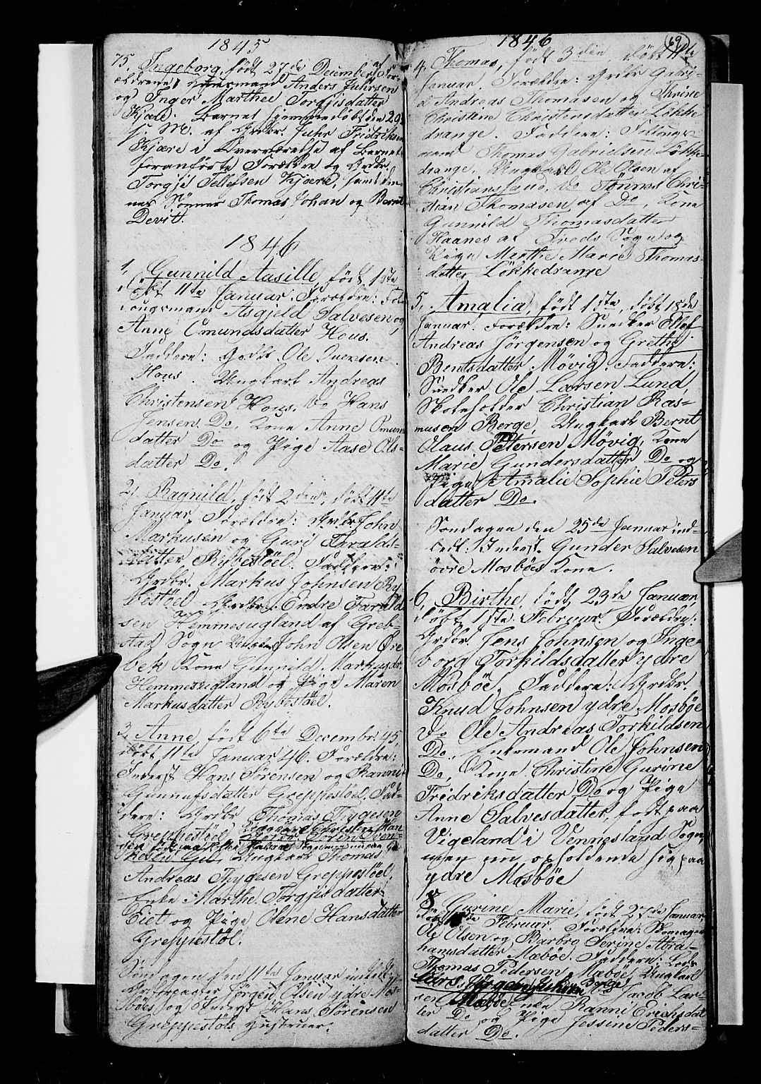 Oddernes sokneprestkontor, AV/SAK-1111-0033/F/Fb/Fba/L0004: Parish register (copy) no. B 4, 1837-1846, p. 69