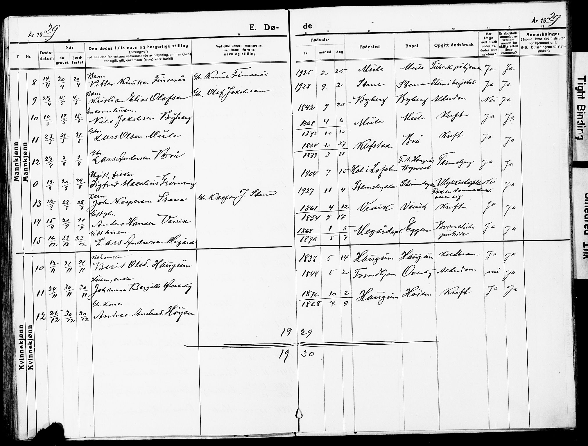 Ministerialprotokoller, klokkerbøker og fødselsregistre - Sør-Trøndelag, AV/SAT-A-1456/612/L0388: Parish register (copy) no. 612C04, 1909-1929