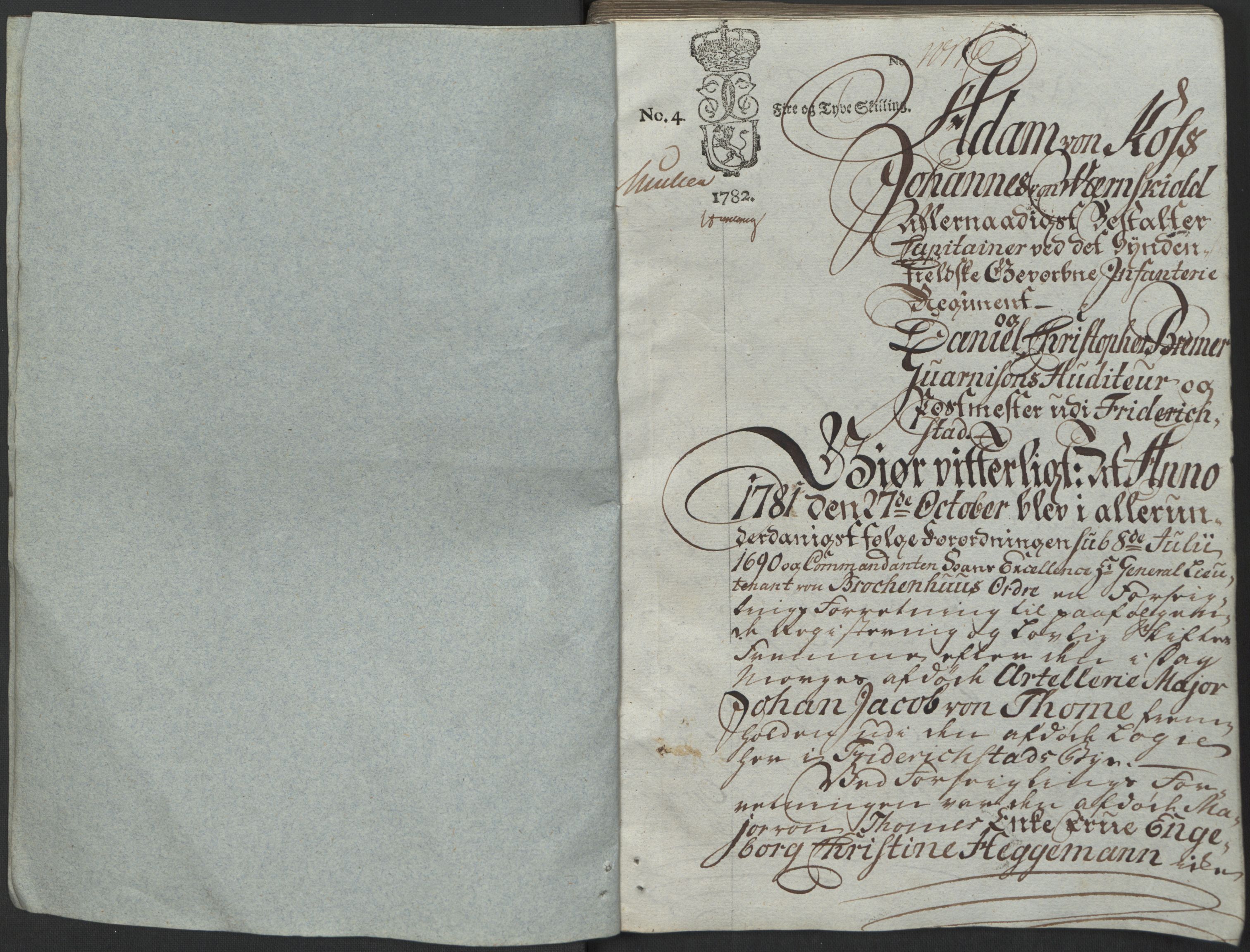 Forsvaret, Generalauditøren, AV/RA-RAFA-1772/F/Fj/Fja/L0035: --, 1781-1819, p. 434