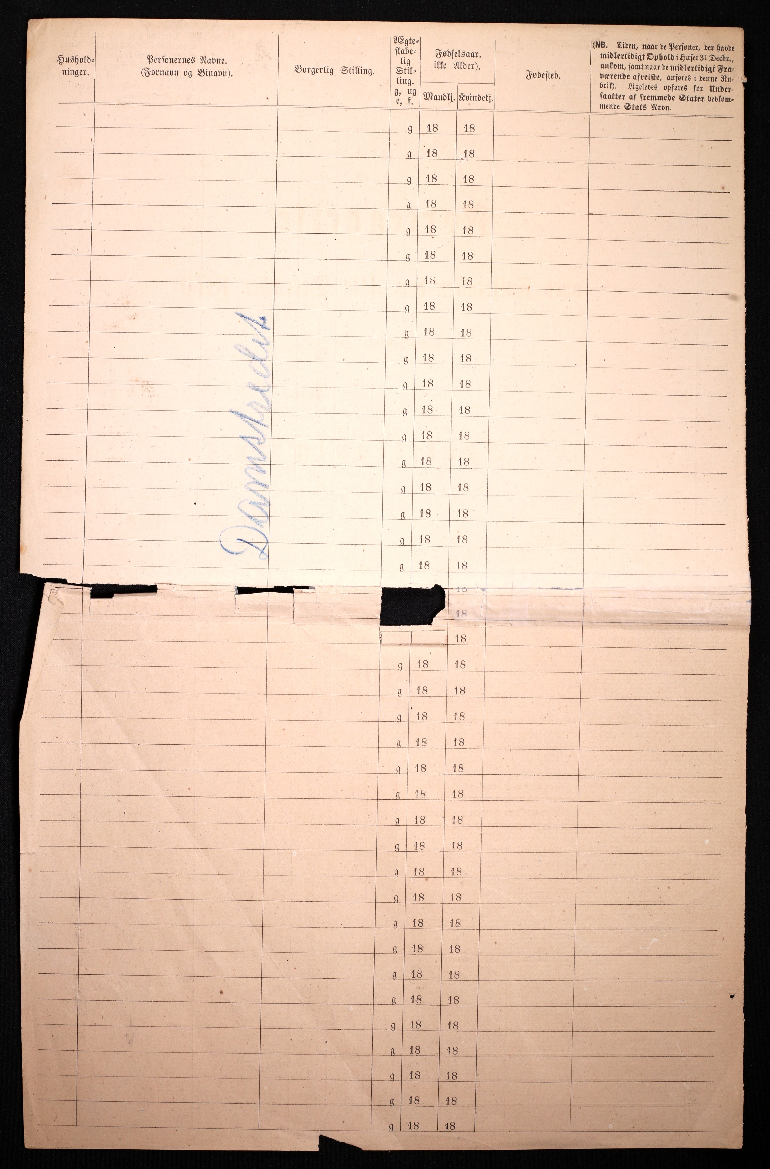 RA, 1870 census for 0301 Kristiania, 1870, p. 602